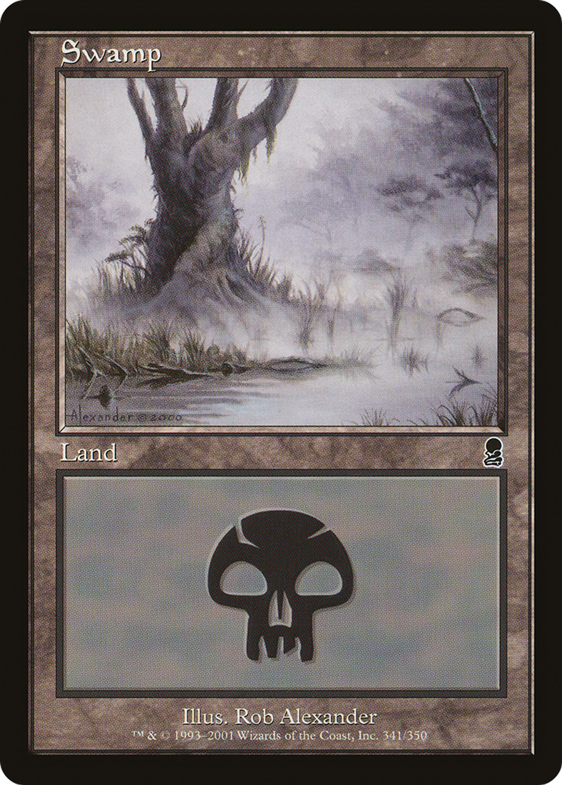 Swamp — Odyssey — Magic: The Gathering