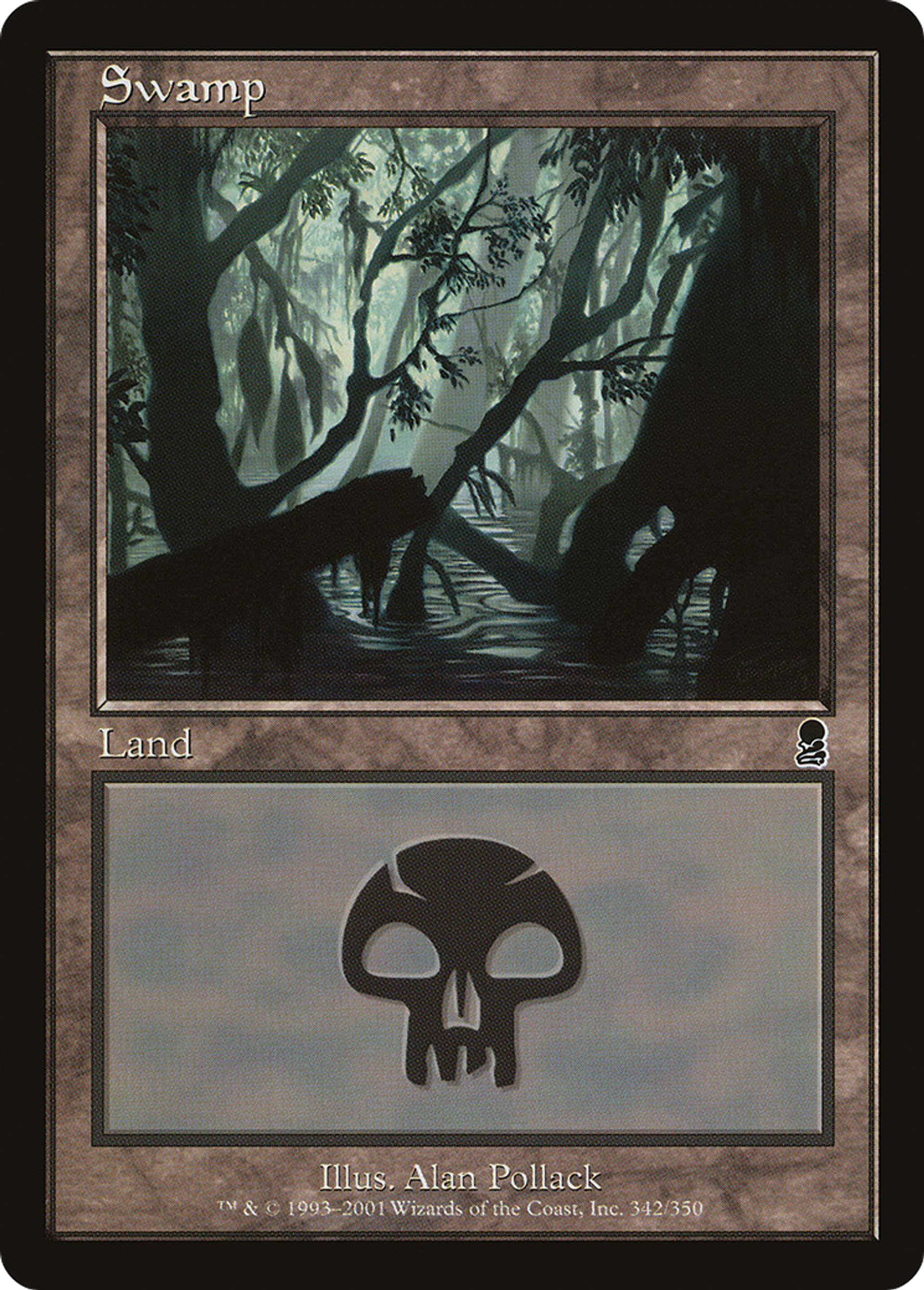 Swamp — Odyssey — Magic: The Gathering