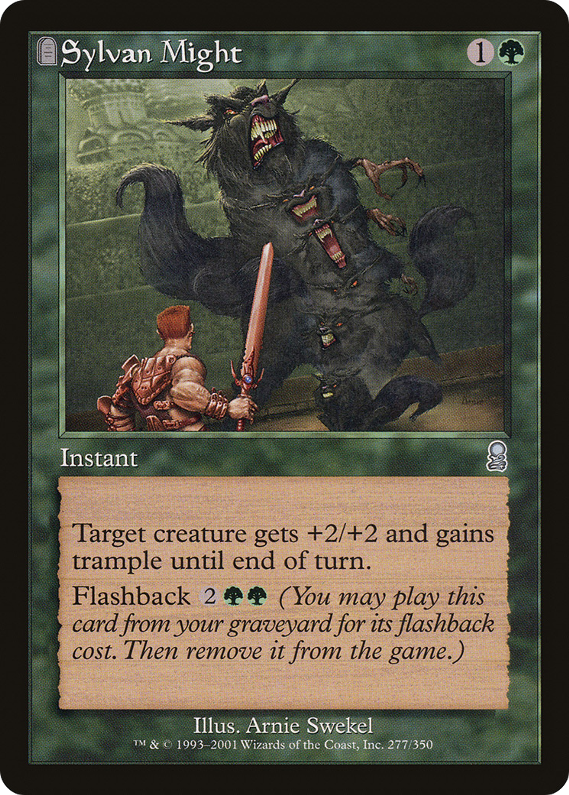 Puissance sylvestre — Odyssey — Magic: The Gathering
