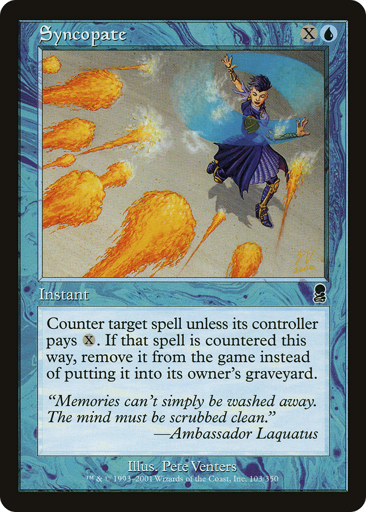 Syncopate — Odyssey — Magic: The Gathering
