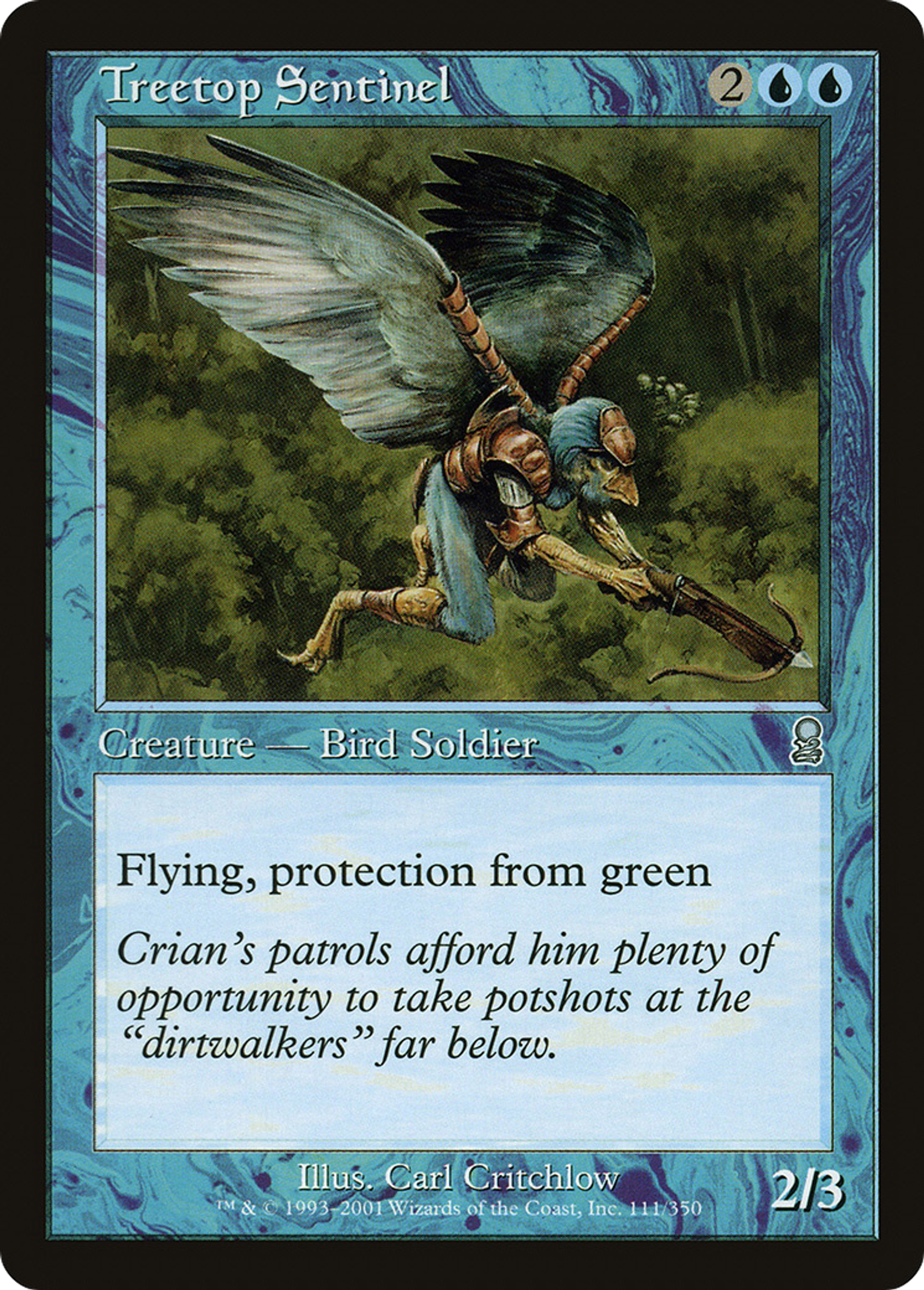 Sentinelle arboricole — Odyssey — Magic: The Gathering