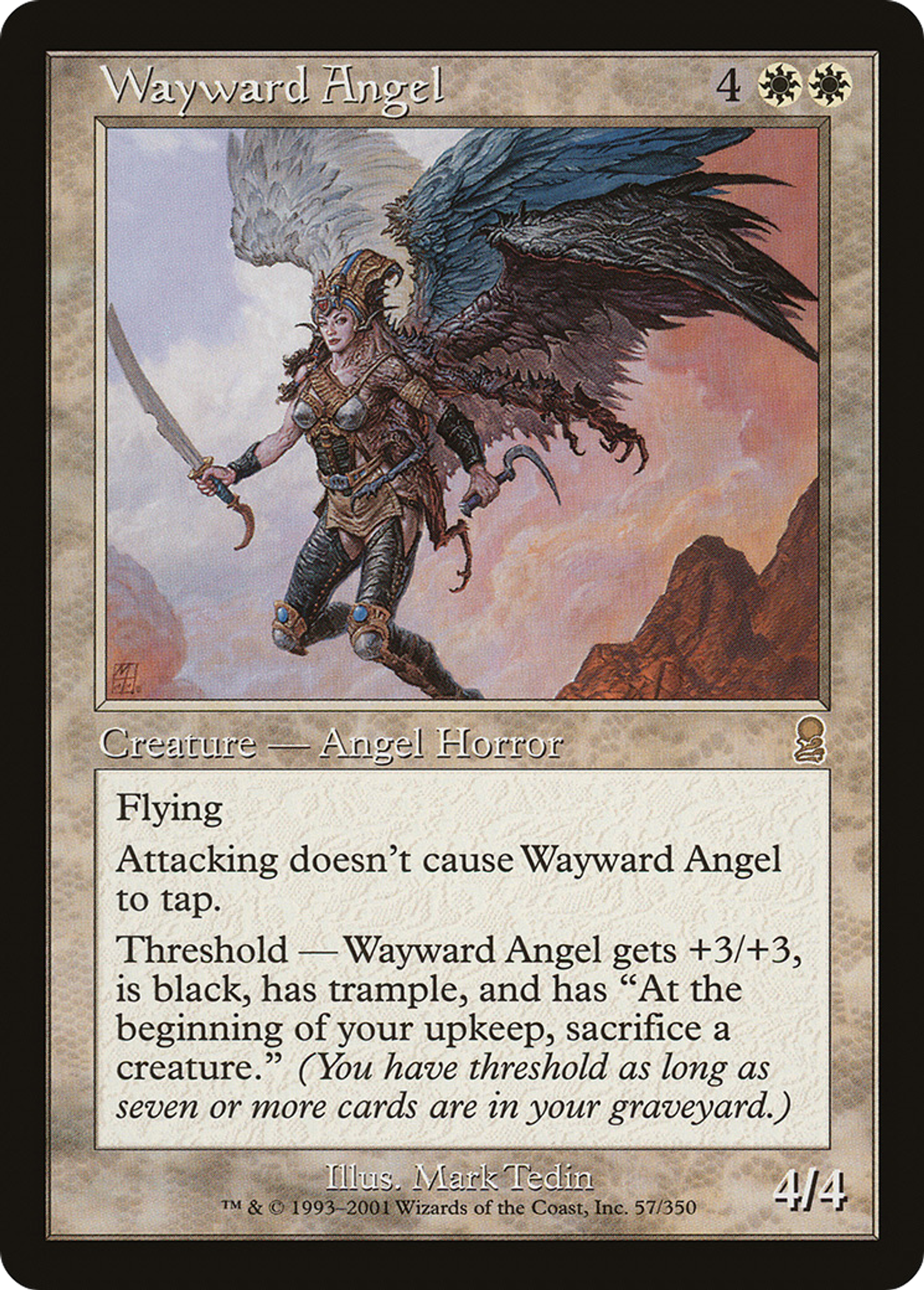 Wayward Angel — Odyssey — Magic: The Gathering