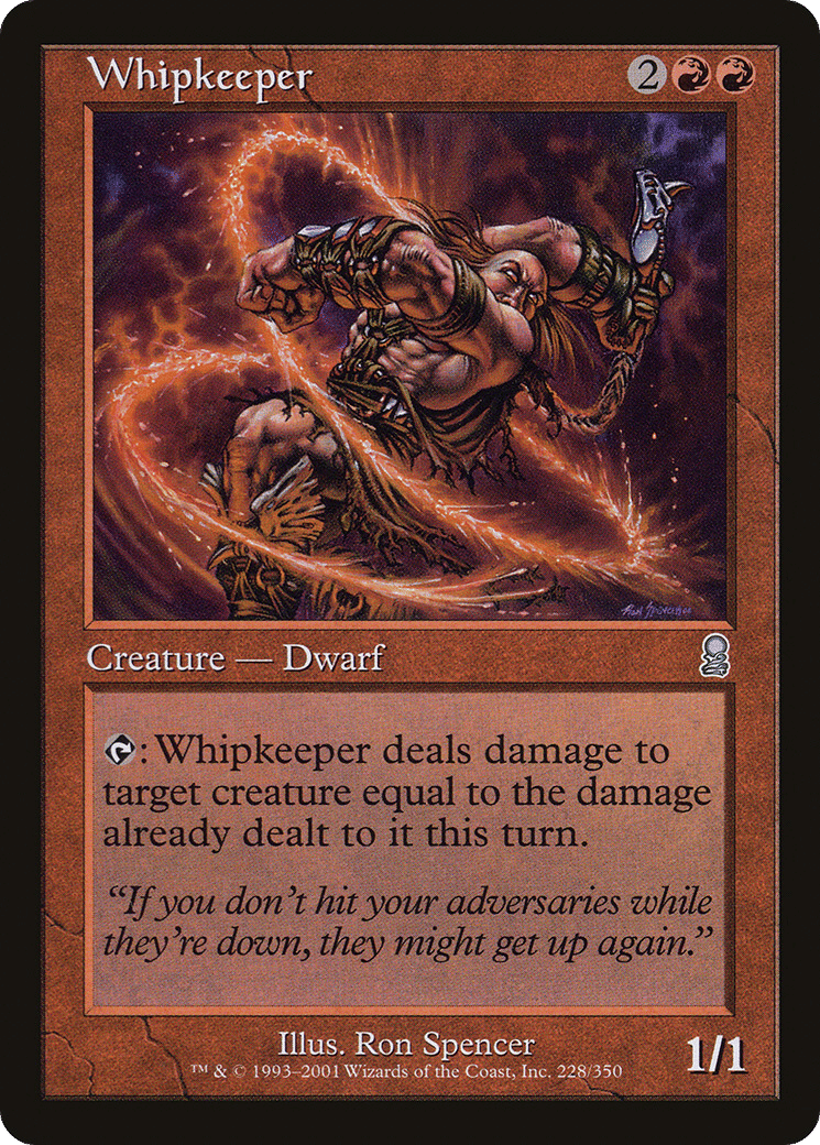 Whipkeeper — Odyssey — Magic: The Gathering