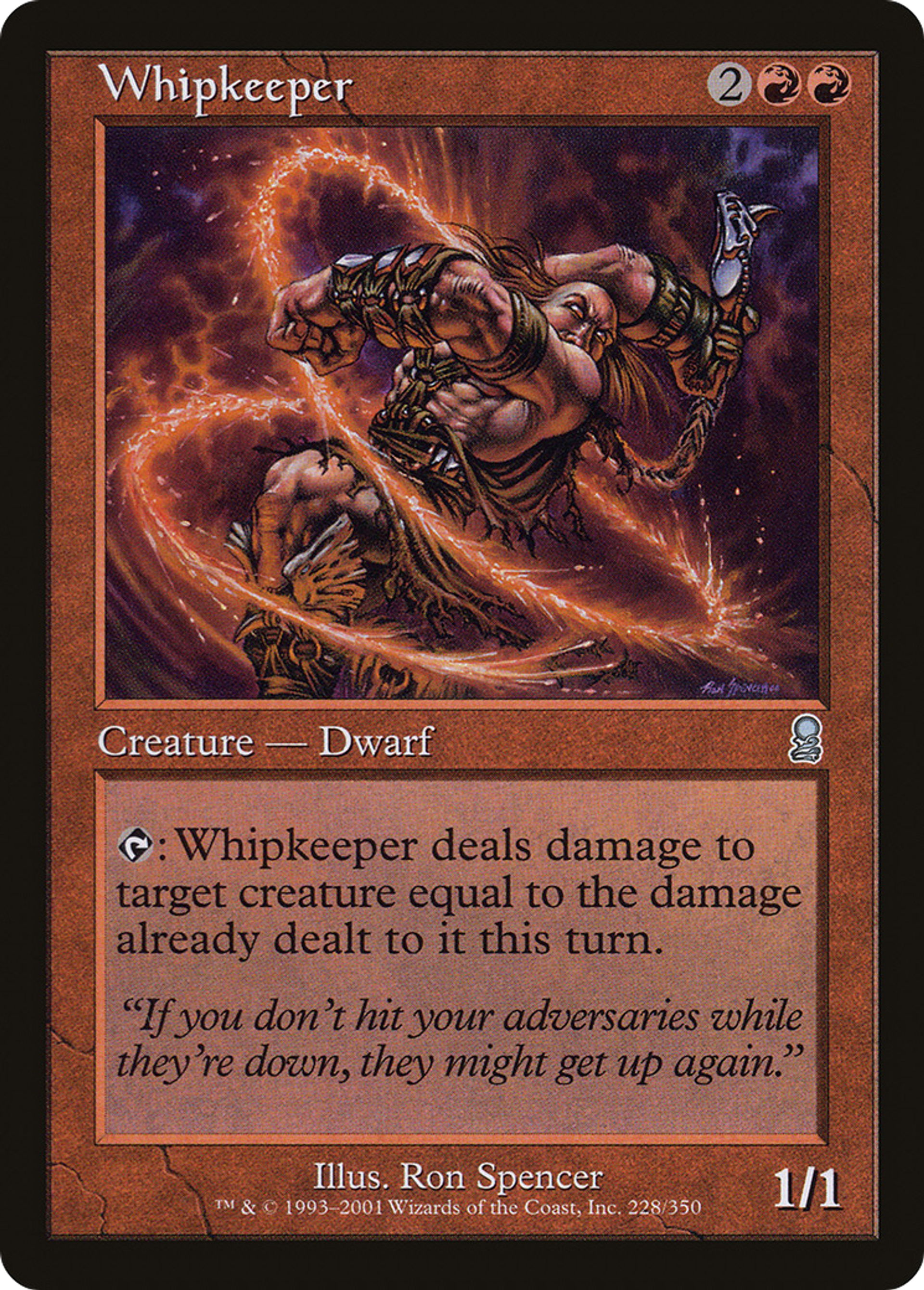Whipkeeper — Odyssey — Magic: The Gathering