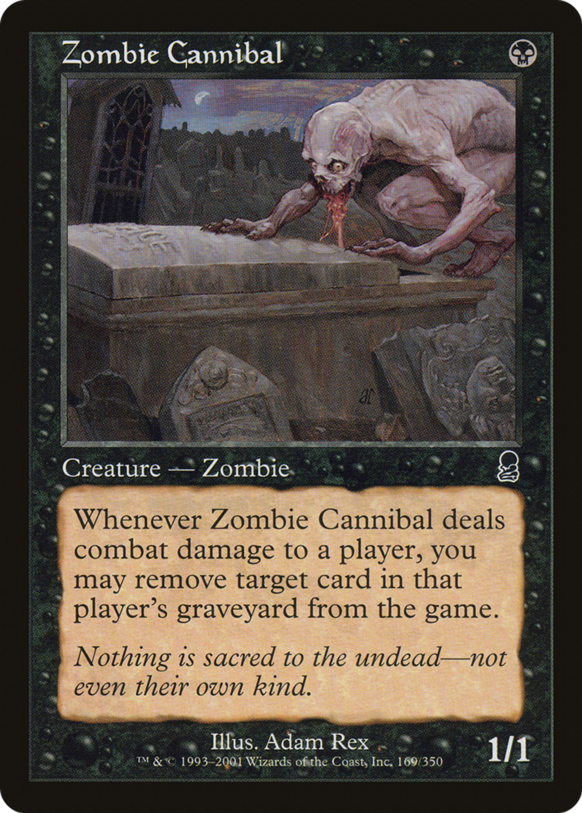Zombie Cannibal — Odyssey — Magic: The Gathering