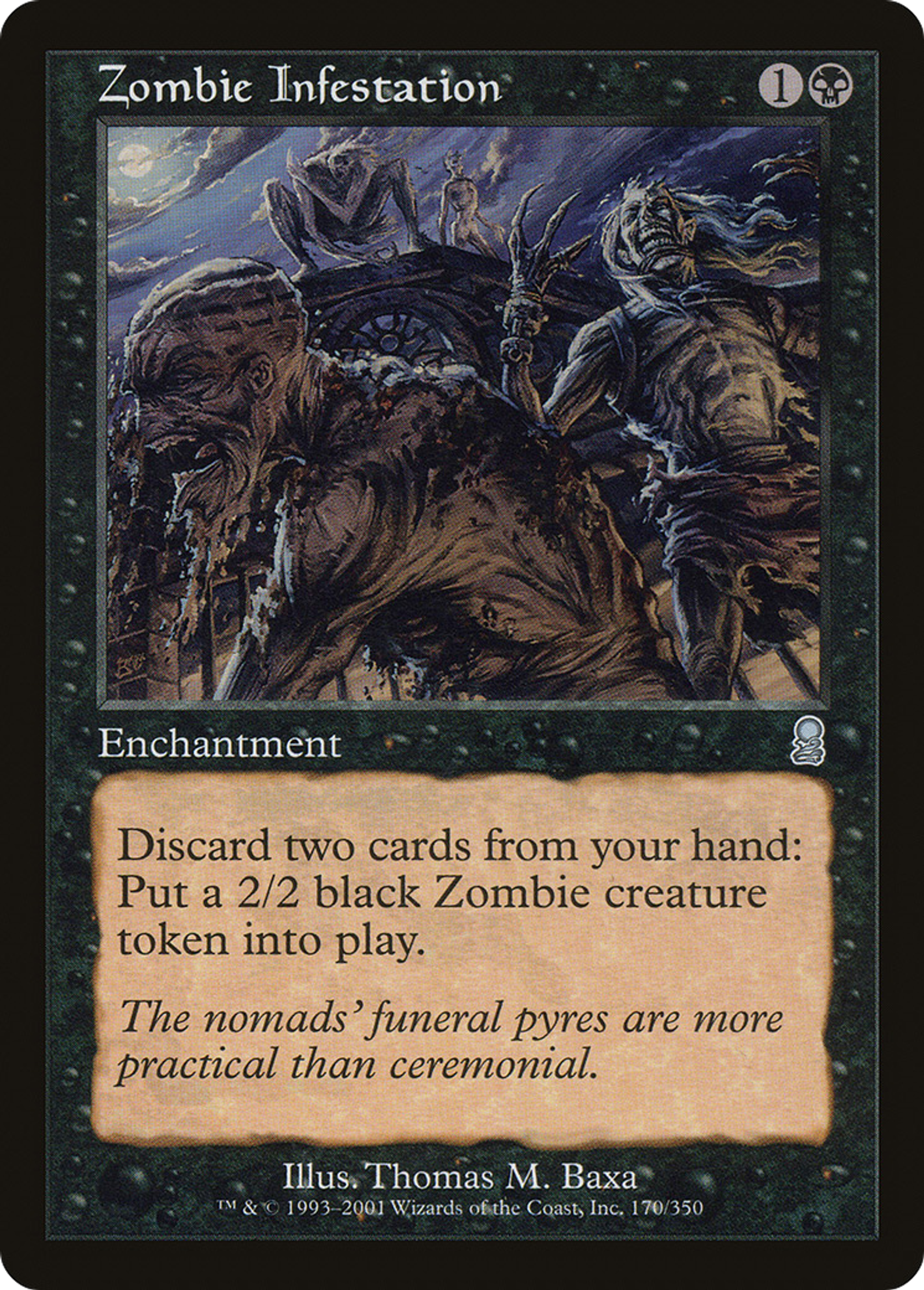Zombie Infestation — Odyssey — Magic: The Gathering