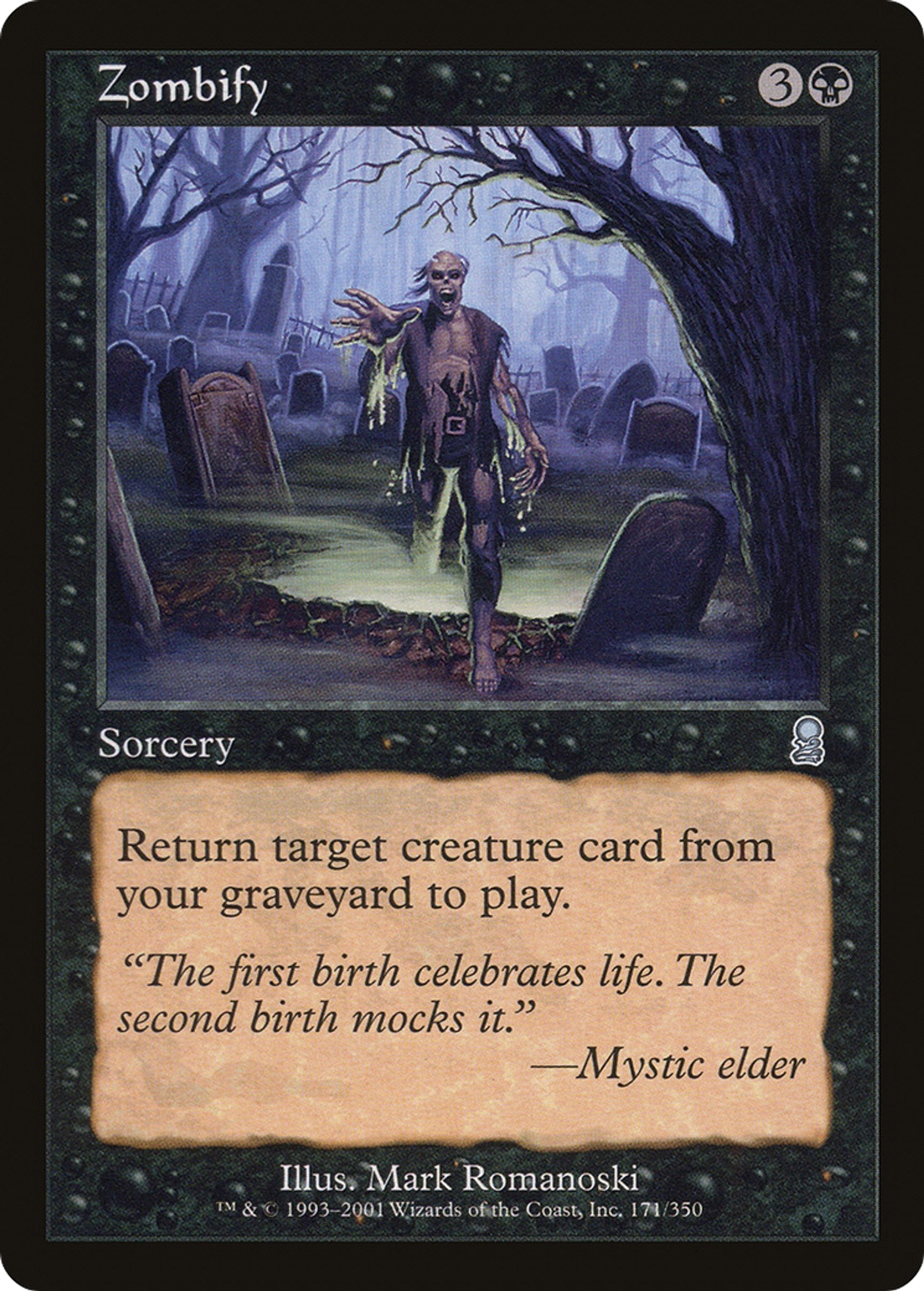 Zombify — Odyssey — Magic: The Gathering