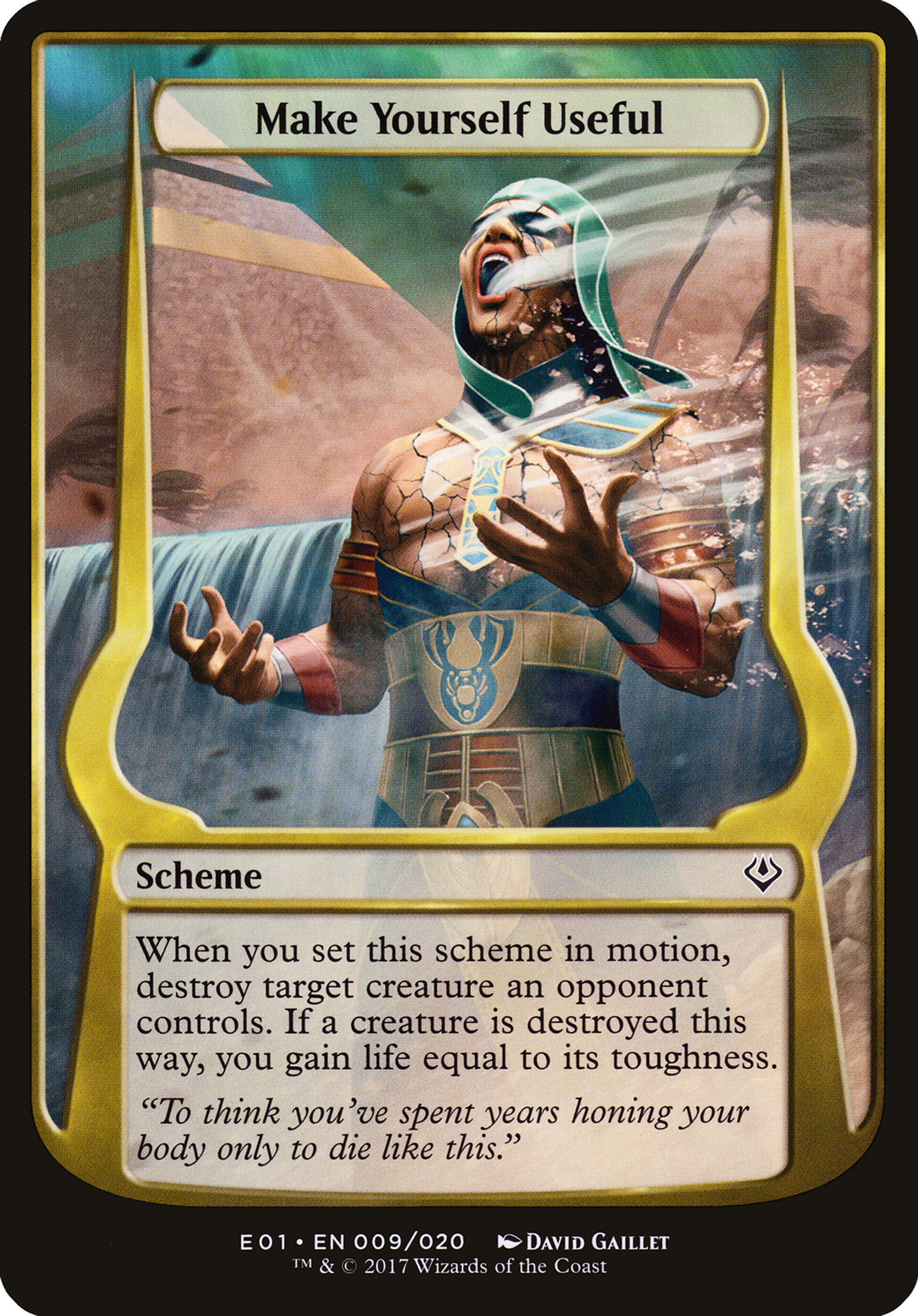 Make Yourself Useful — Archenemy: Nicol Bolas Schemes — Magic: The Gathering