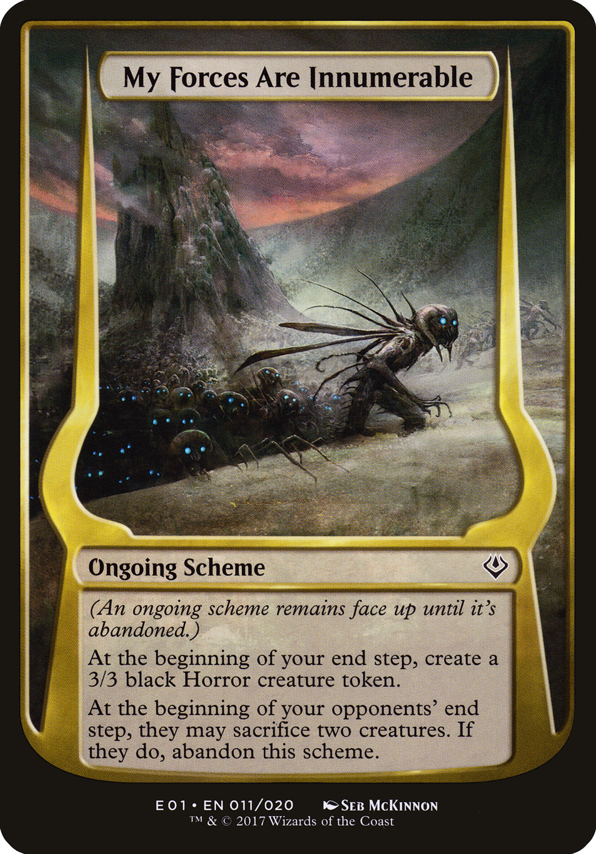 My Forces Are Innumerable — Archenemy: Nicol Bolas Schemes — Magic: The Gathering