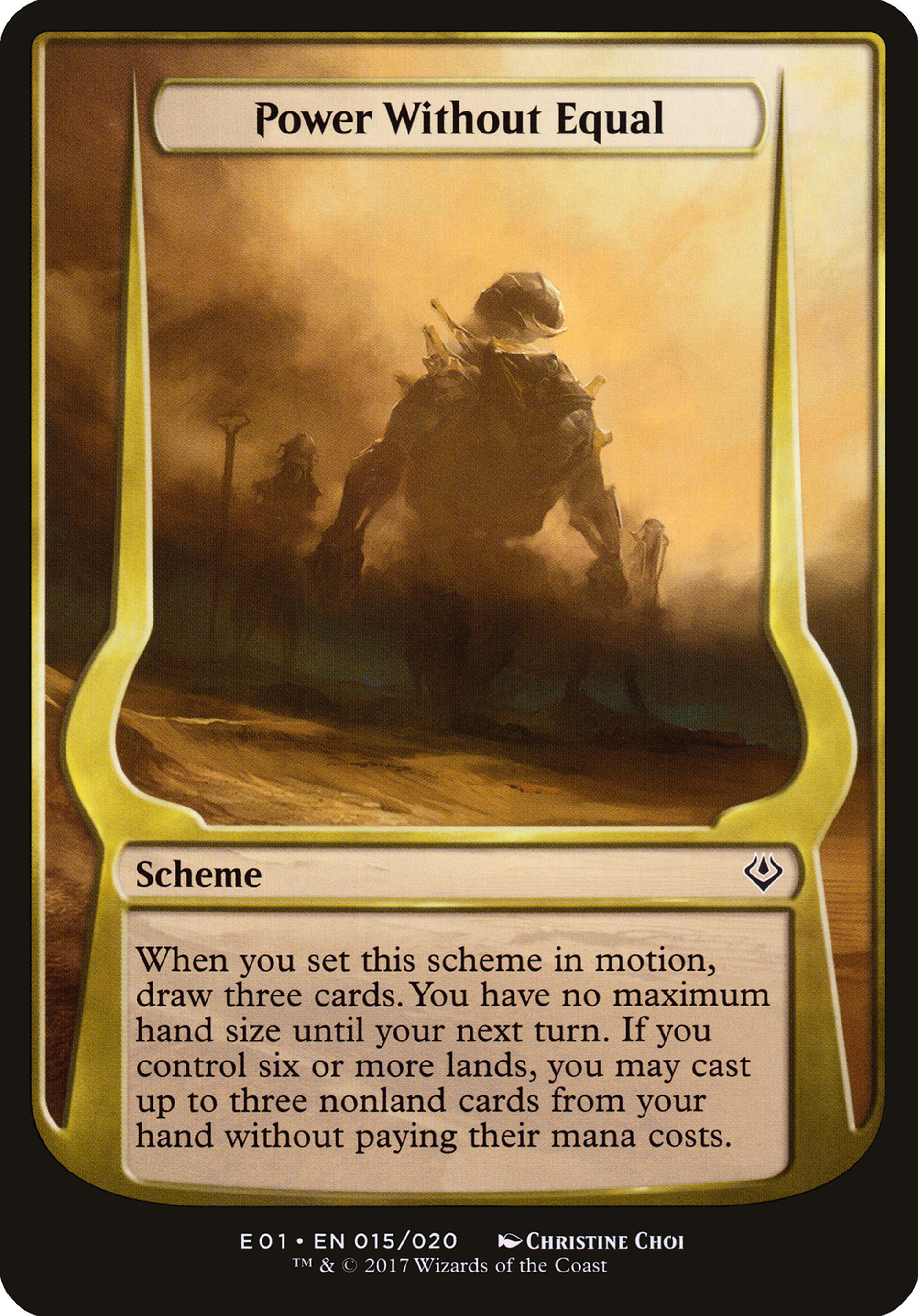 Power Without Equal — Archenemy: Nicol Bolas Schemes — Magic: The Gathering