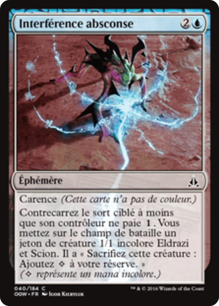 Interférence absconse — Oath of the Gatewatch — Magic: The Gathering