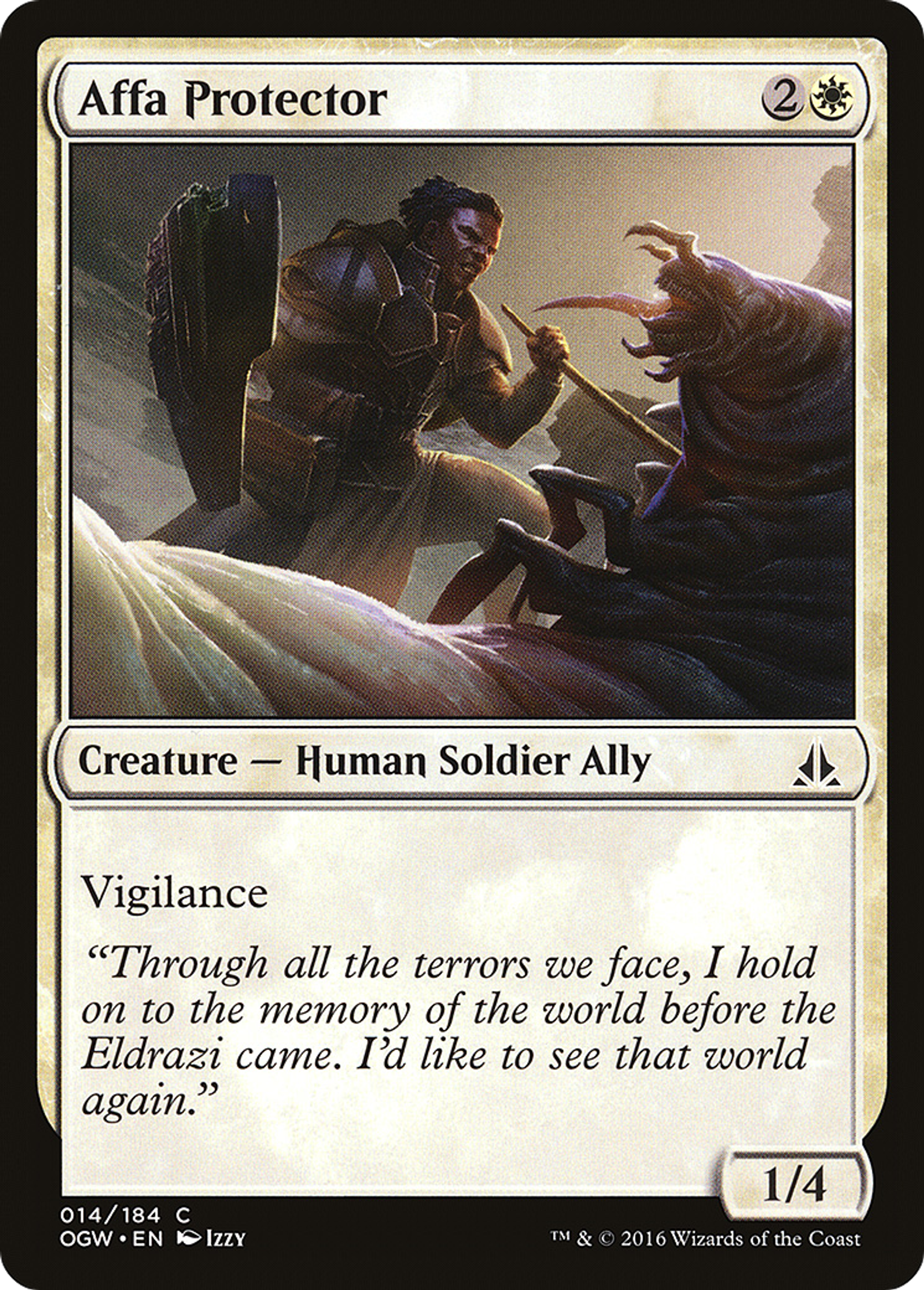Protecteur d'Affa — Oath of the Gatewatch — Magic: The Gathering