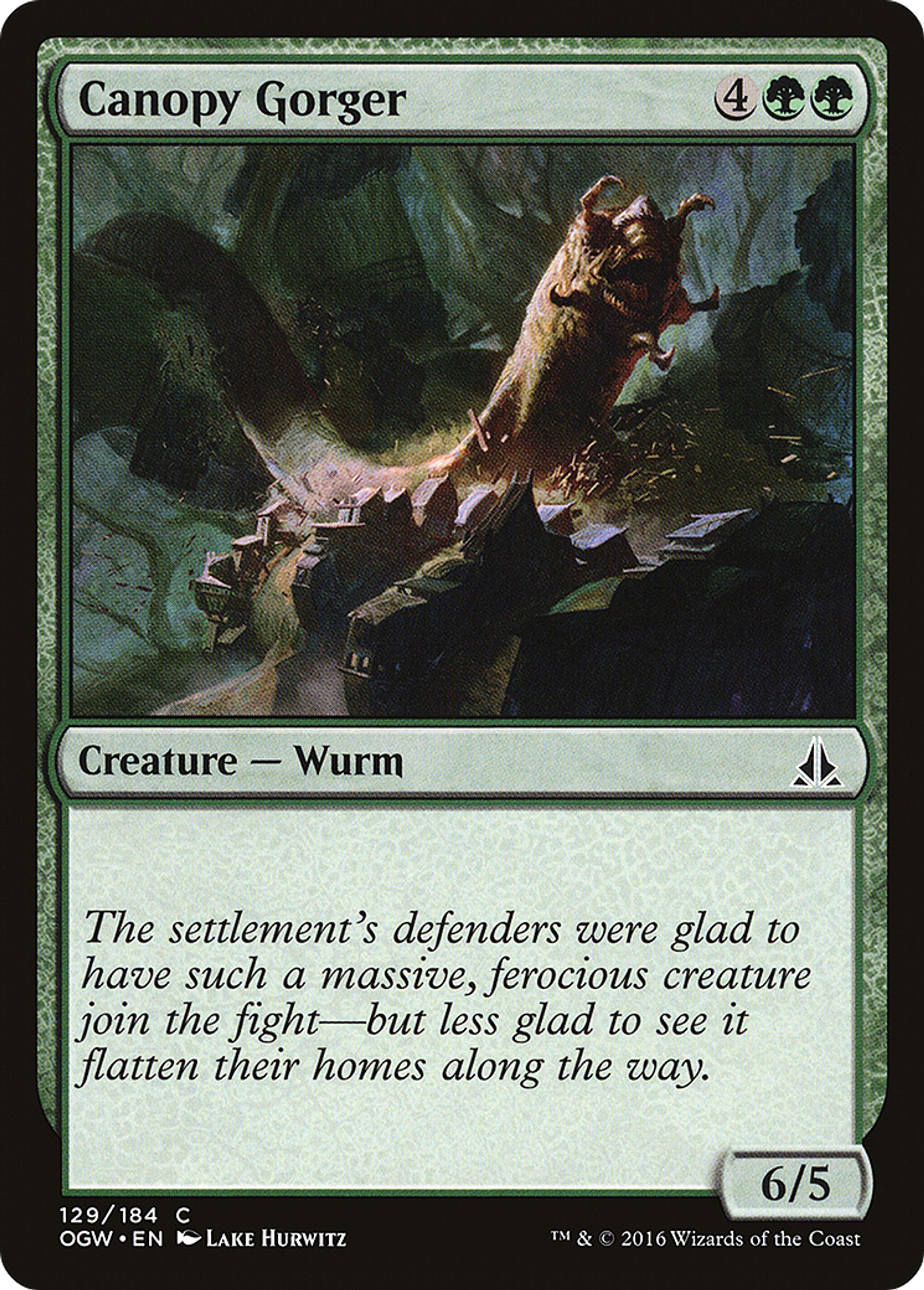 Avaleur de la canopée — Oath of the Gatewatch — Magic: The Gathering