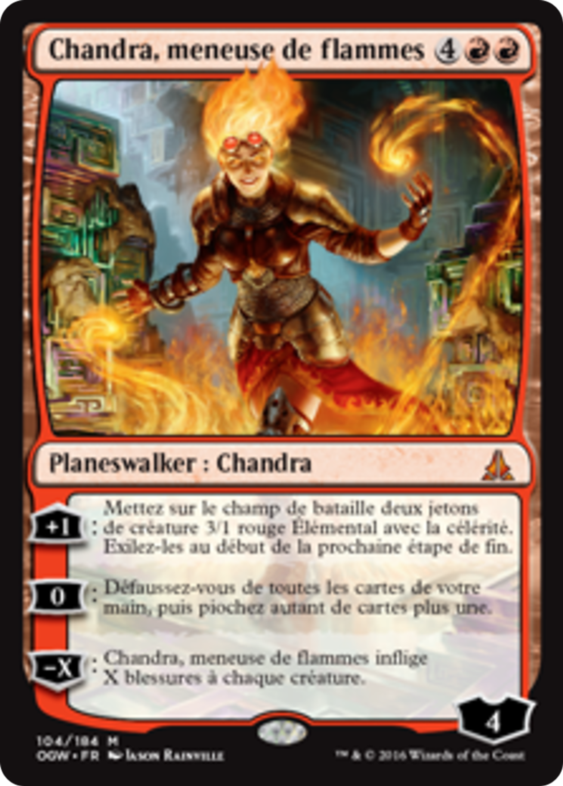 Chandra, meneuse de flammes — Oath of the Gatewatch — Magic: The Gathering