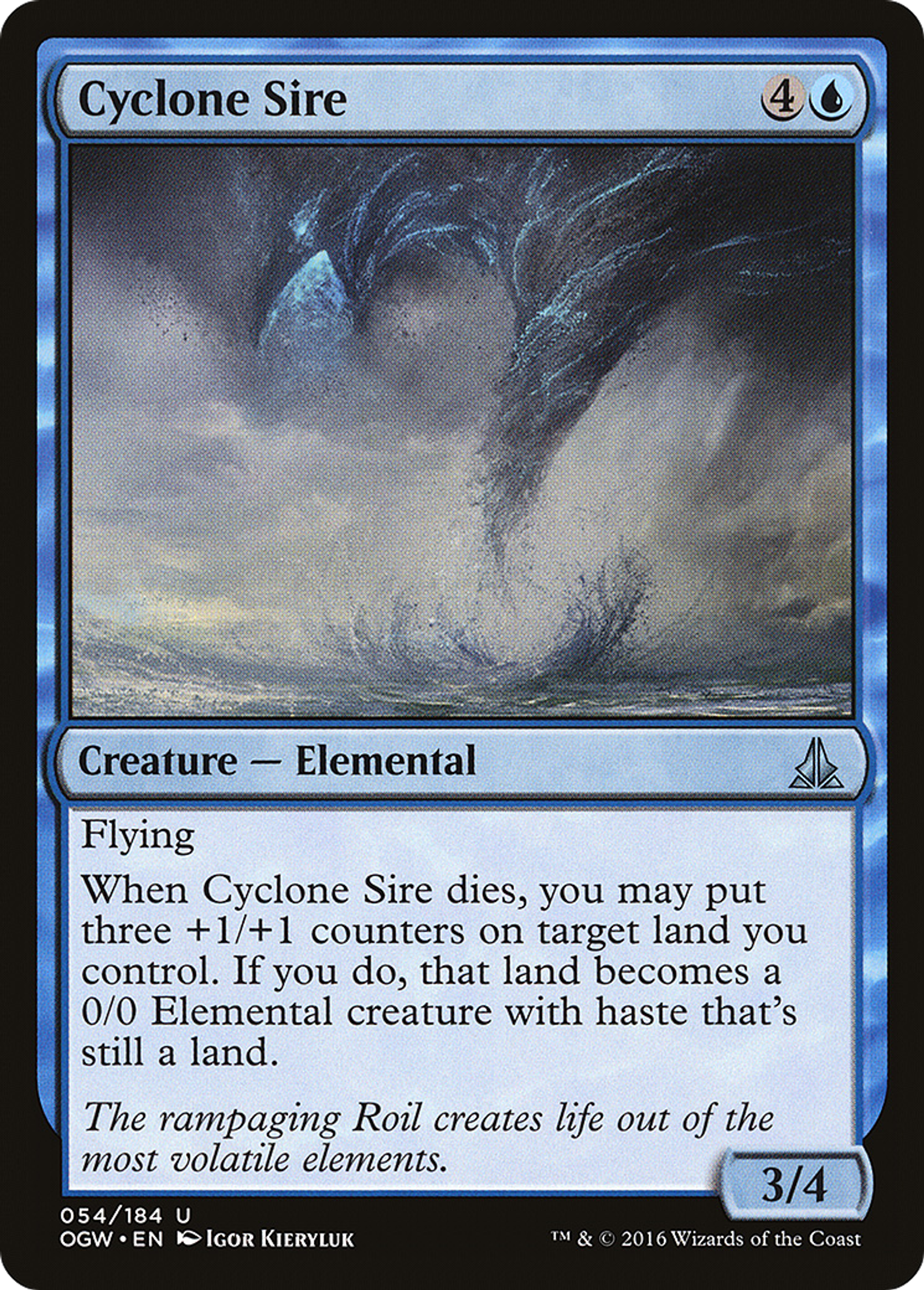 Cyclone Sire — Oath of the Gatewatch — Magic: The Gathering