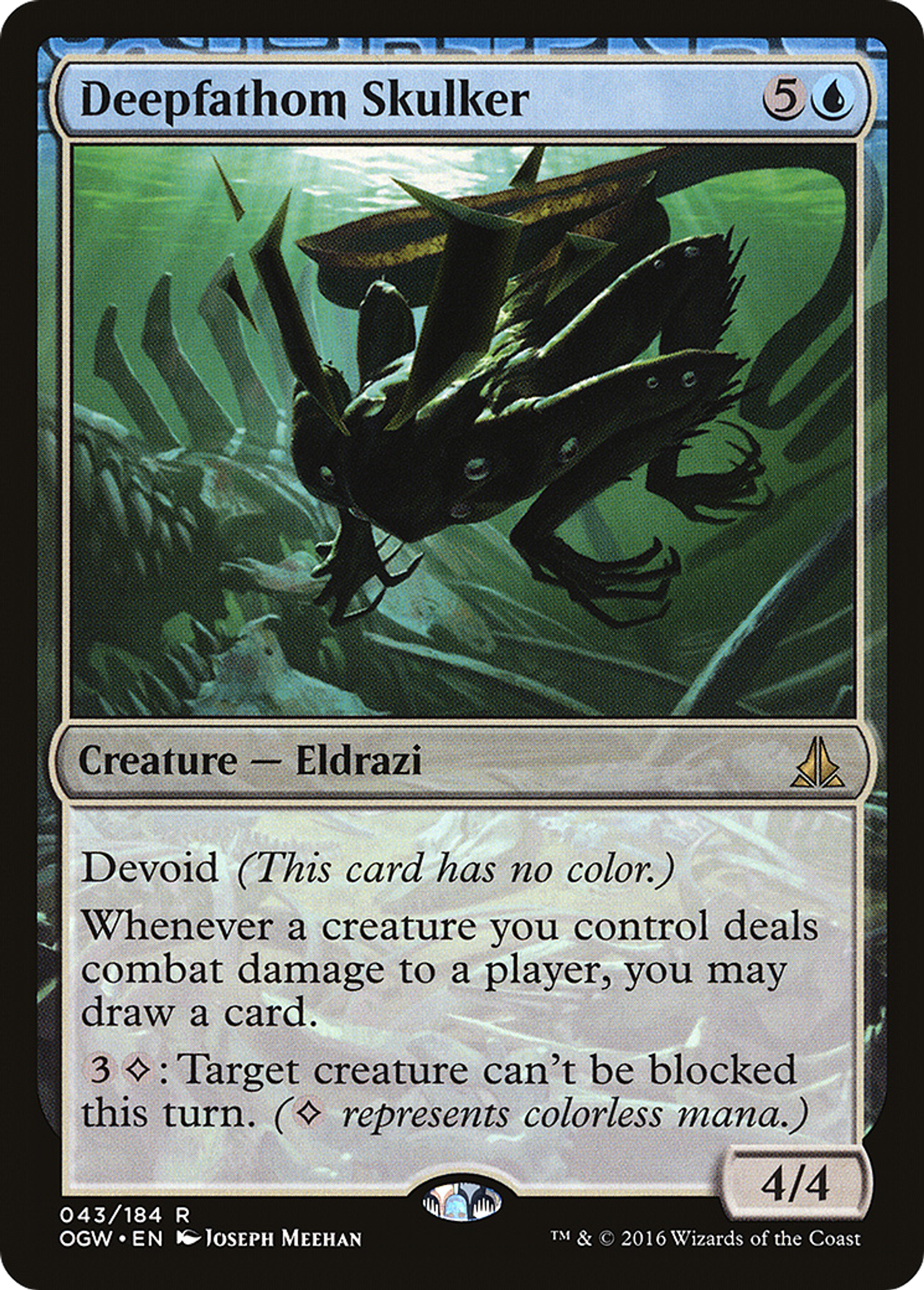 Deepfathom Skulker — Oath of the Gatewatch — Magic: The Gathering