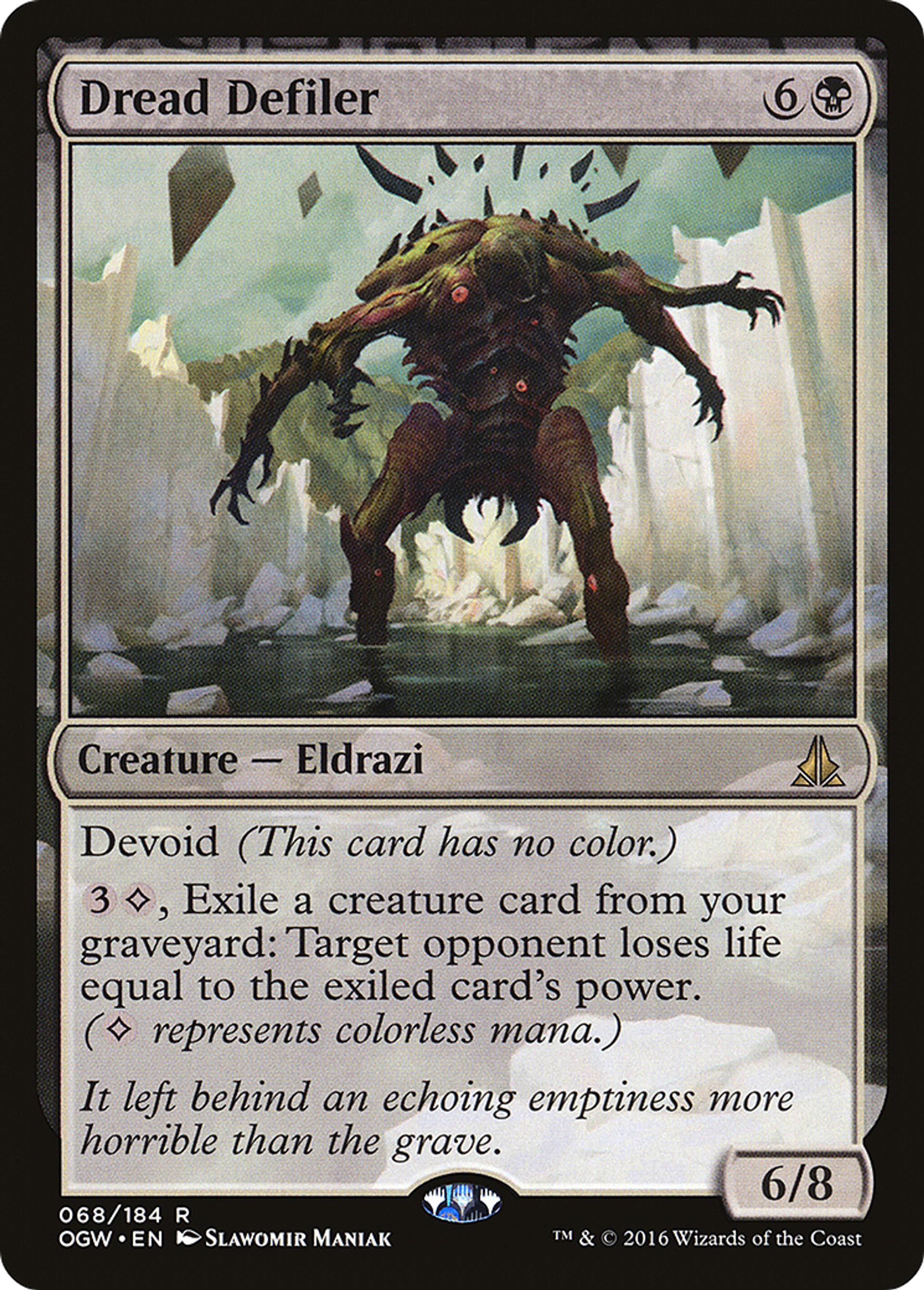 Dread Defiler — Oath of the Gatewatch — Magic: The Gathering
