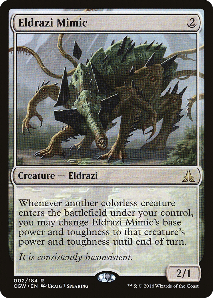 Eldrazi Mimic — Oath of the Gatewatch — Magic: The Gathering