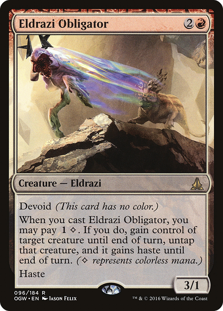 Eldrazi Obligator — Oath of the Gatewatch — Magic: The Gathering