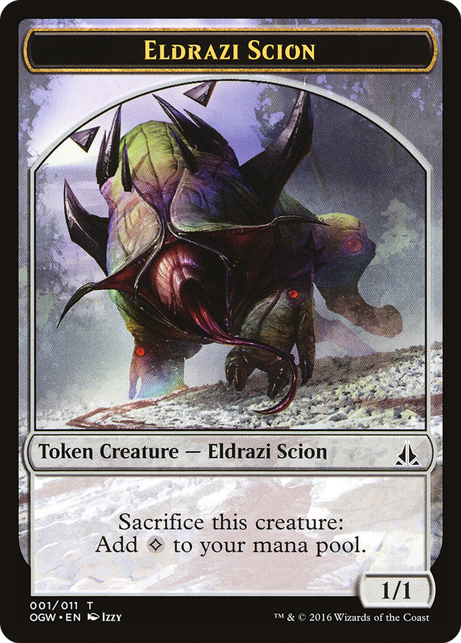 Eldrazi Scion — Oath of the Gatewatch — Magic: The Gathering