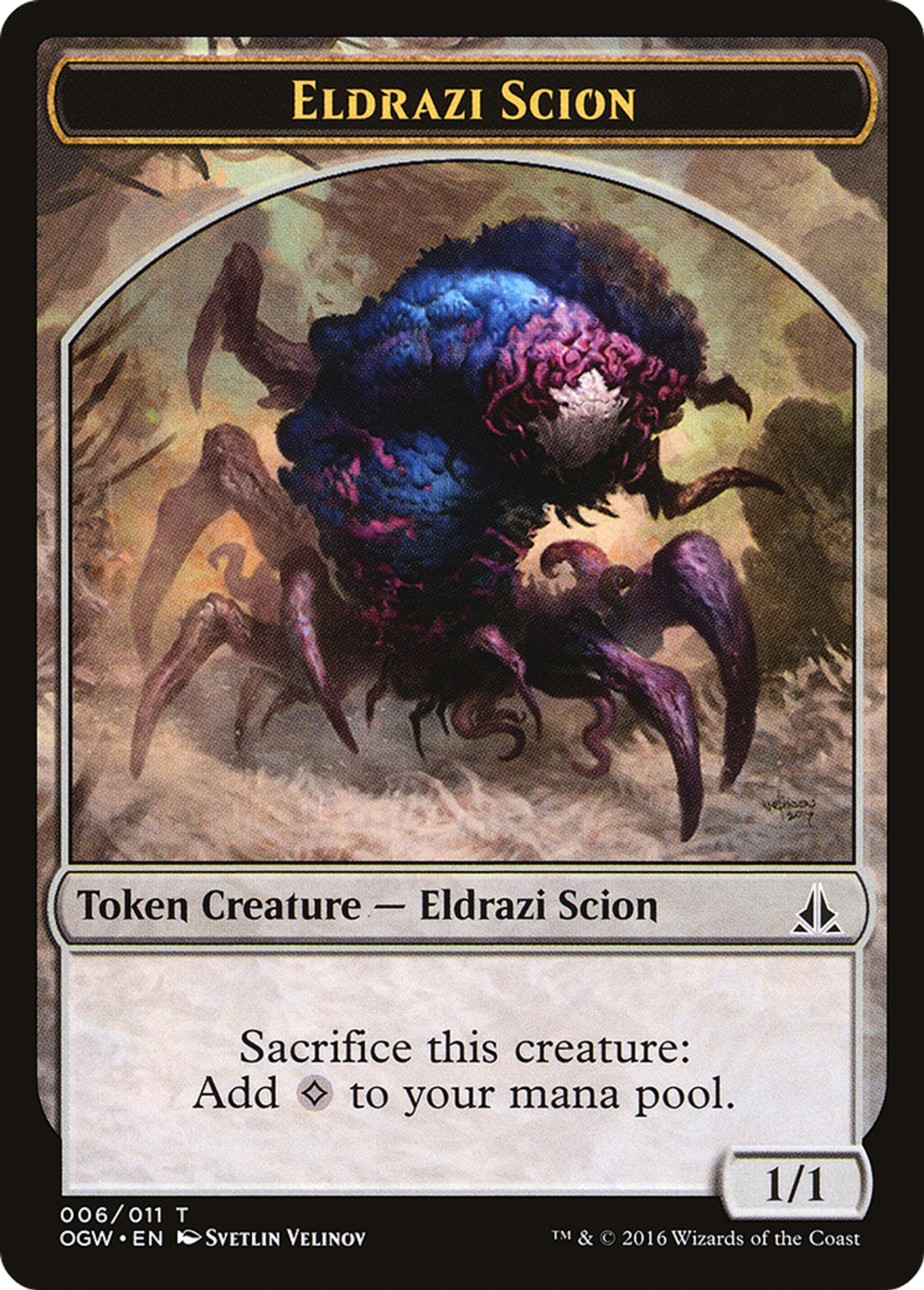 Eldrazi Scion — Oath of the Gatewatch — Magic: The Gathering