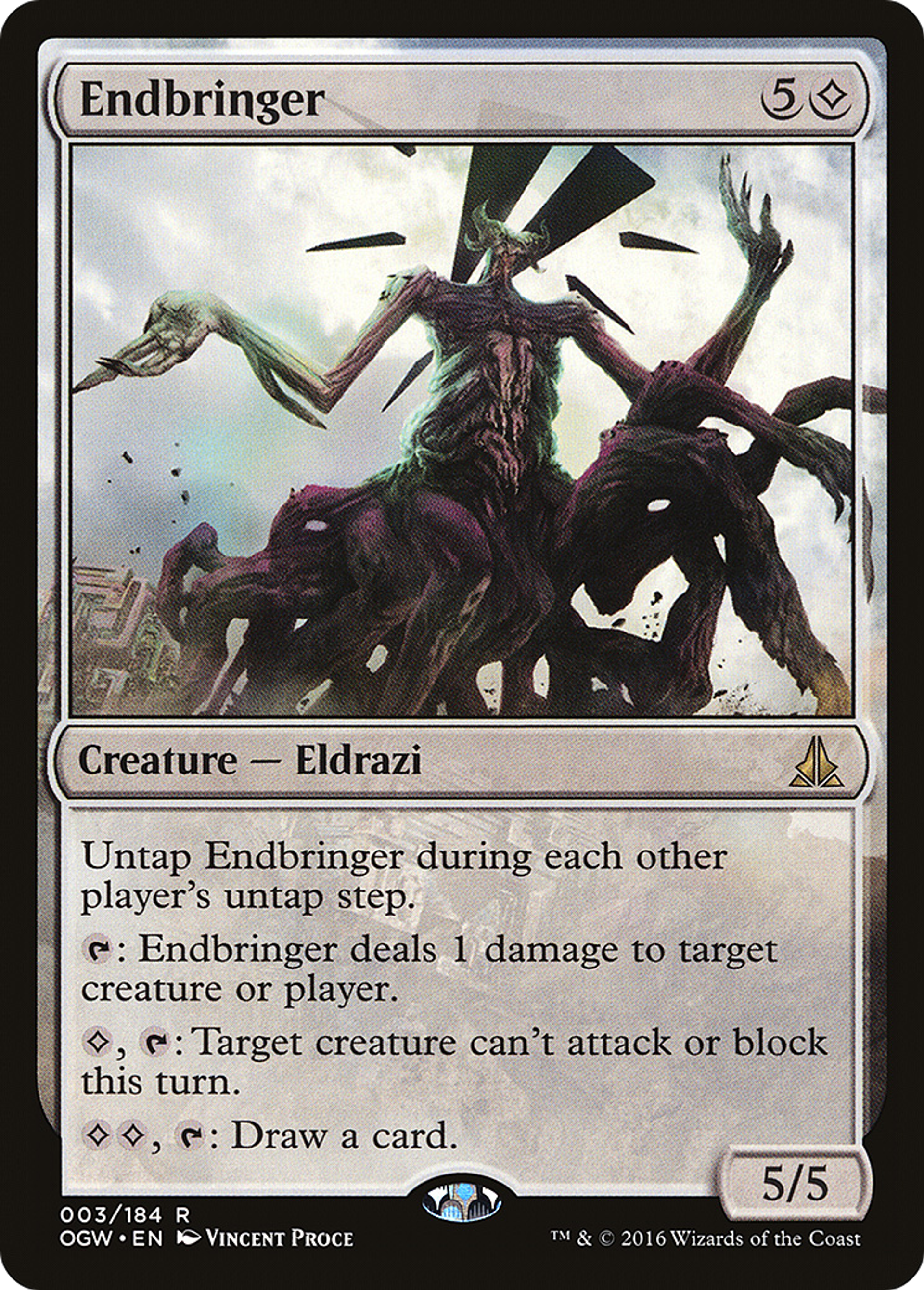 Endbringer — Oath of the Gatewatch — Magic: The Gathering