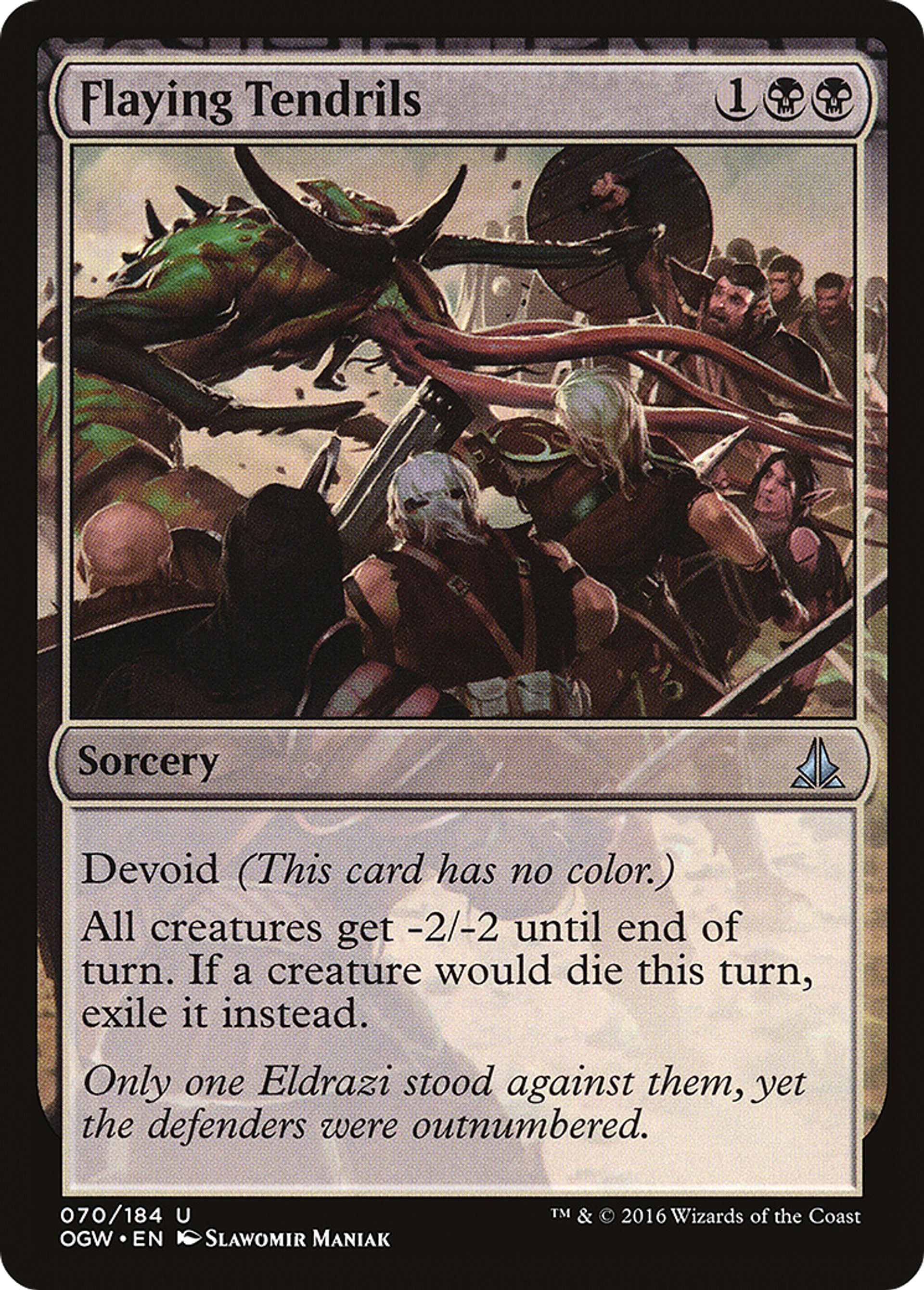 Flaying Tendrils — Oath of the Gatewatch — Magic: The Gathering