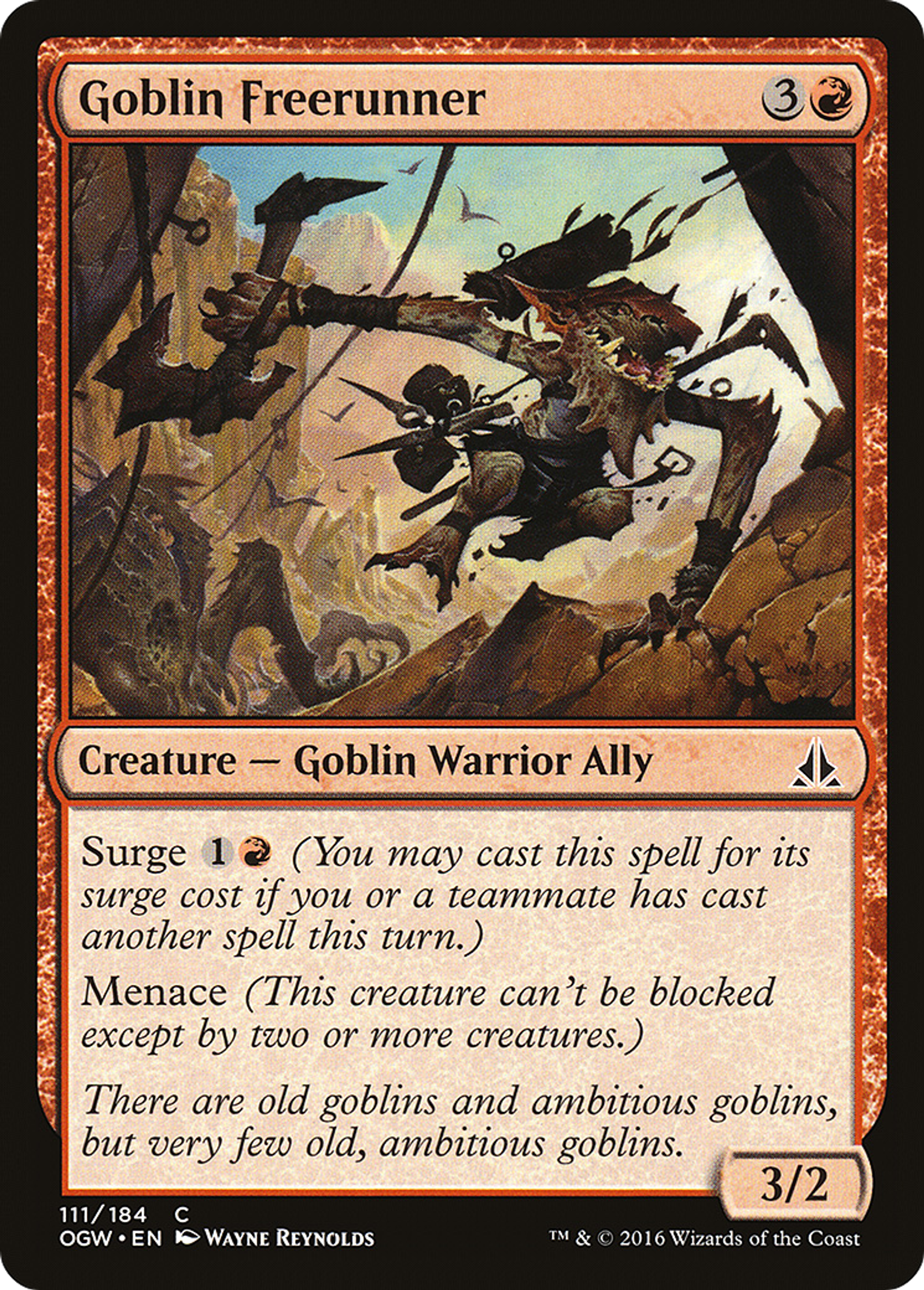 Goblin Freerunner — Oath of the Gatewatch — Magic: The Gathering