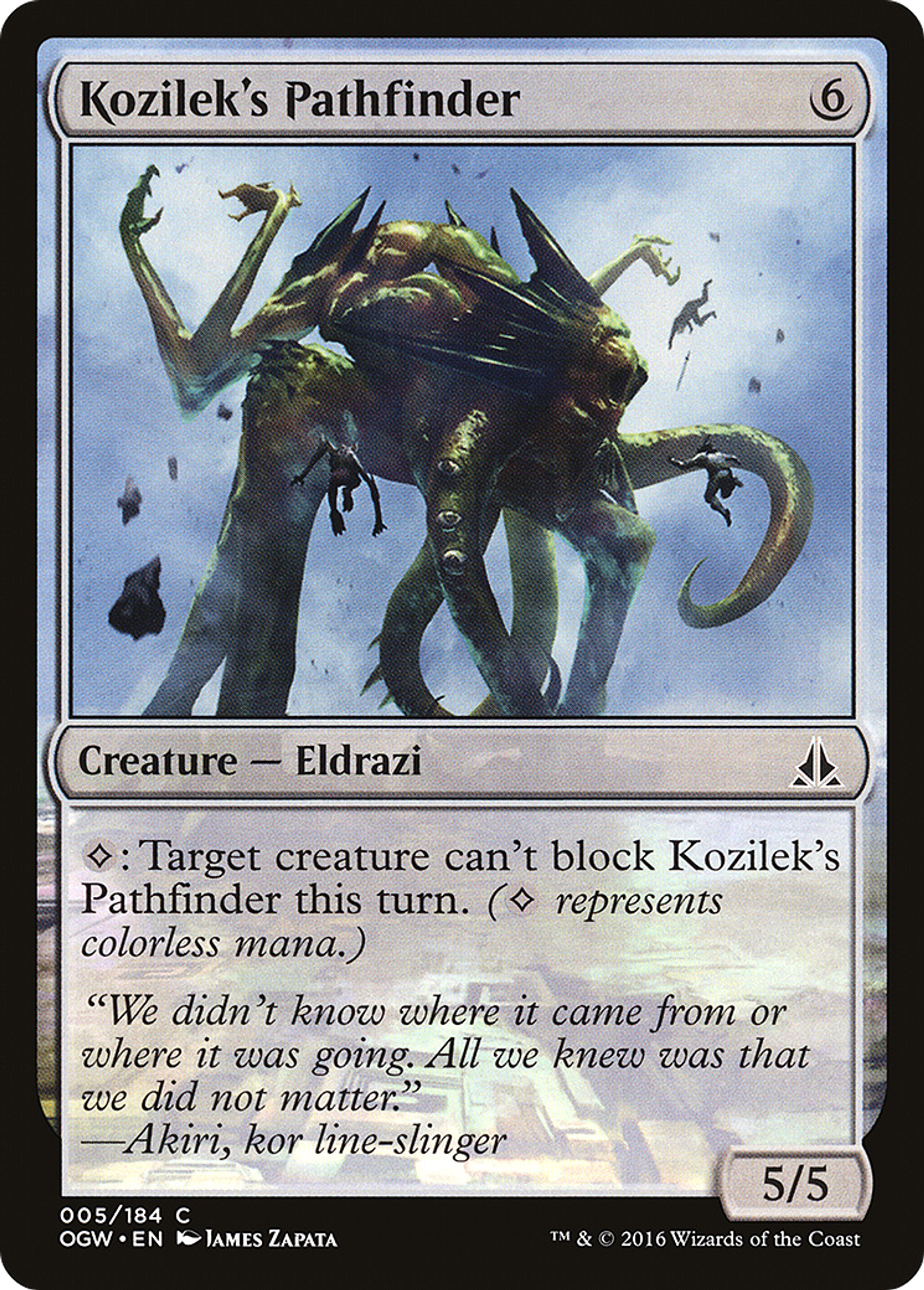 Kozilek's Pathfinder — Oath of the Gatewatch — Magic: The Gathering