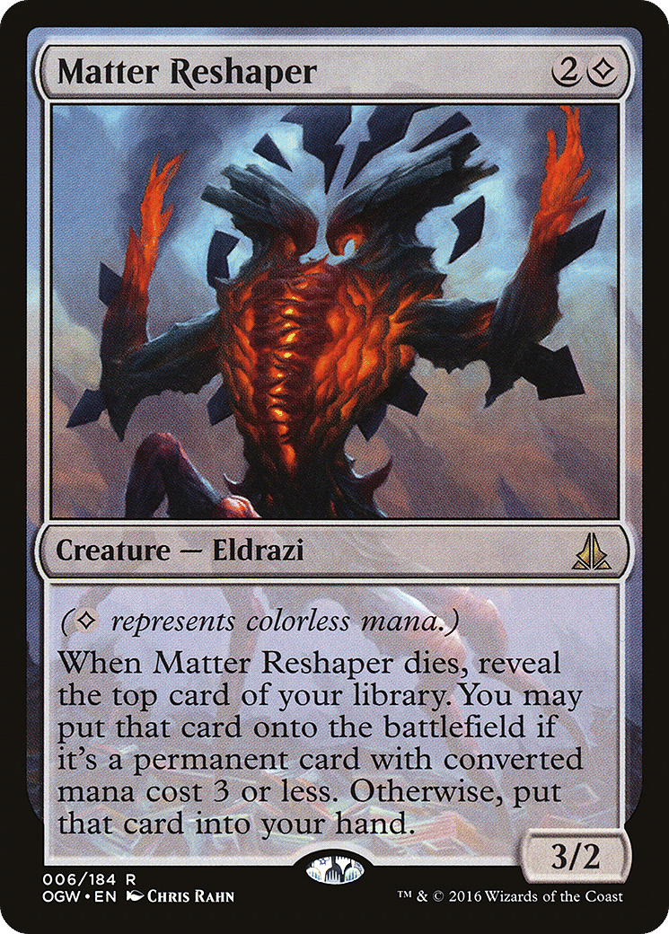 Matter Reshaper — Oath of the Gatewatch — Magic: The Gathering