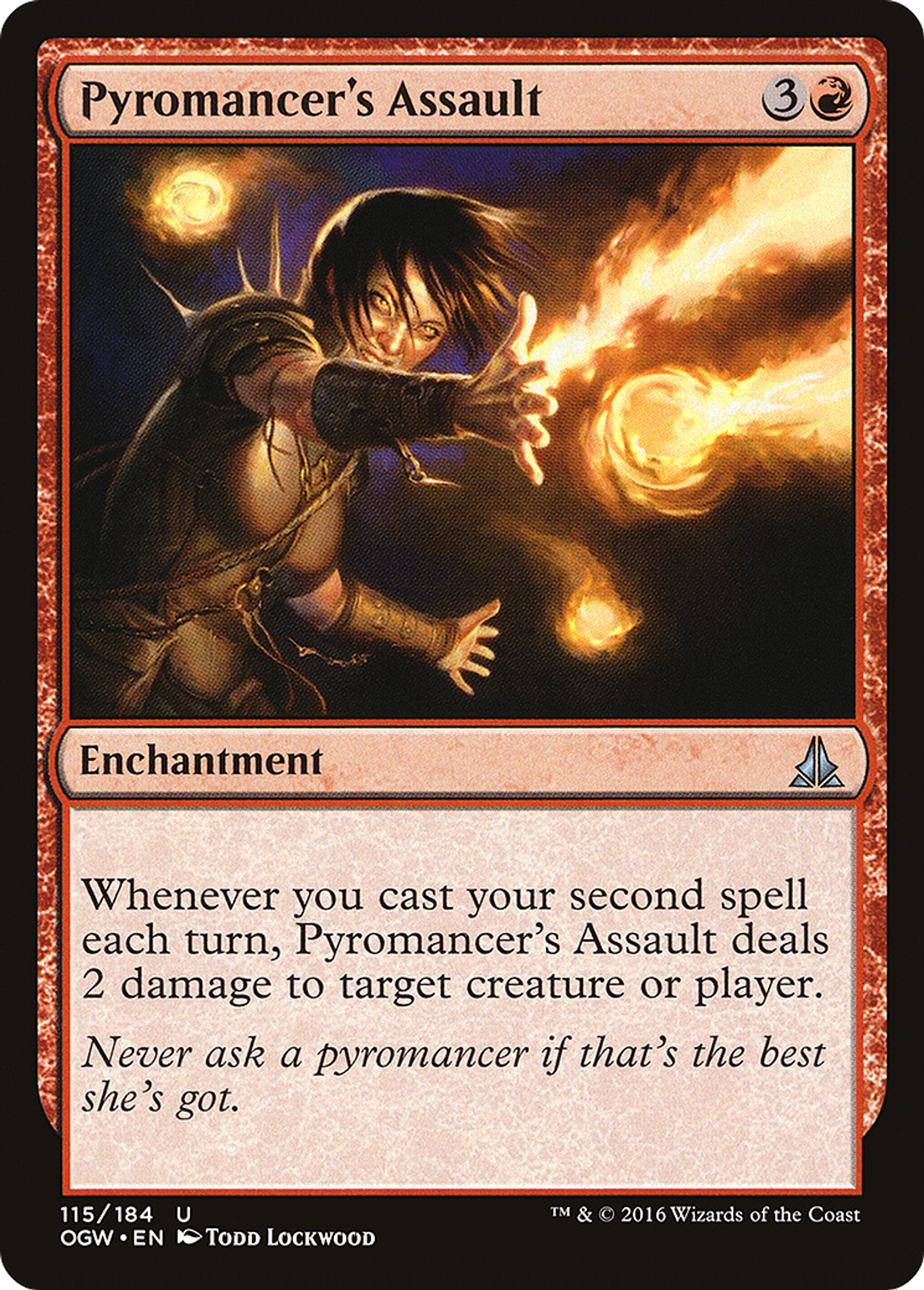 Assaut du pyromancien — Oath of the Gatewatch — Magic: The Gathering