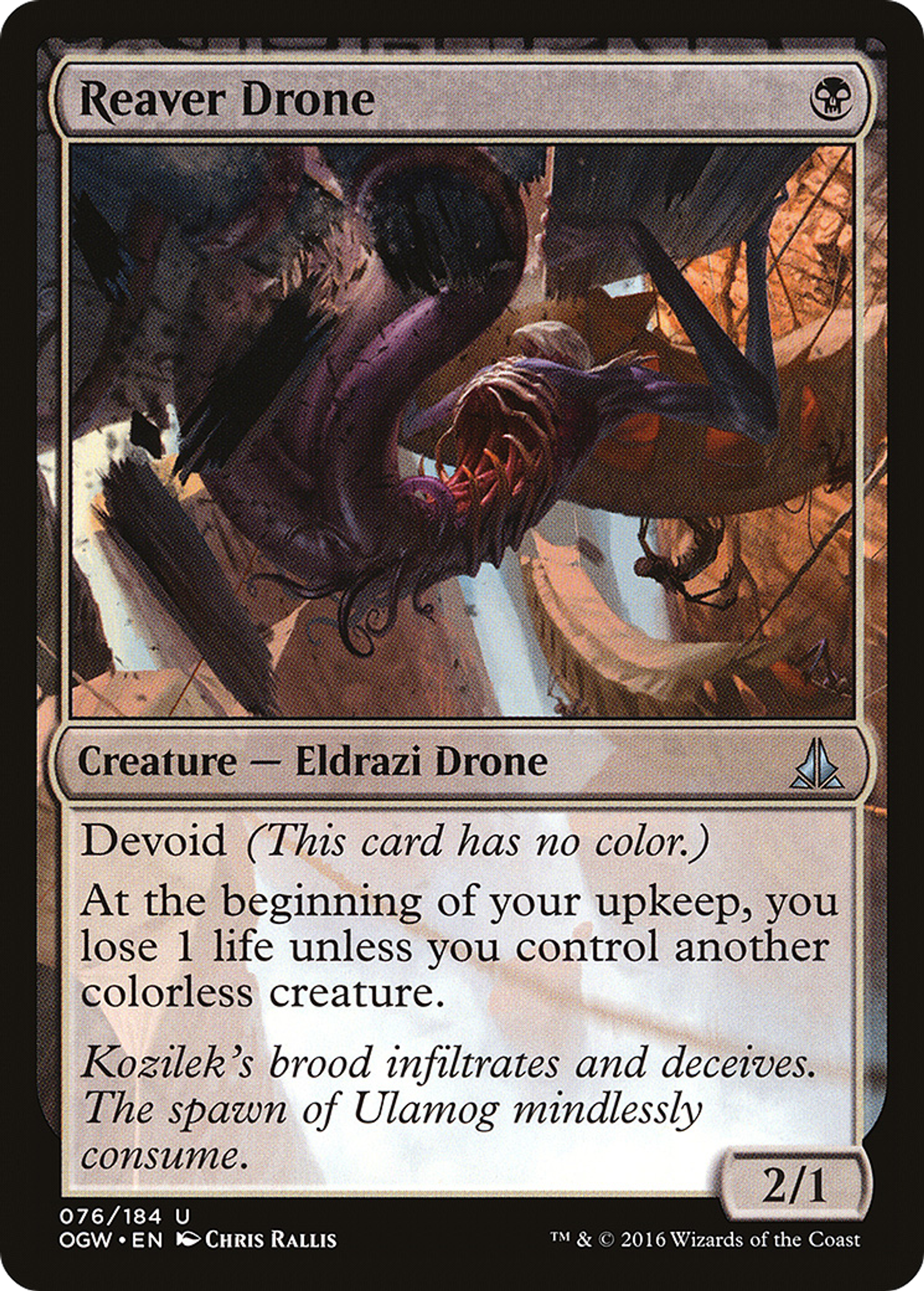 Reaver Drone — Oath of the Gatewatch — Magic: The Gathering