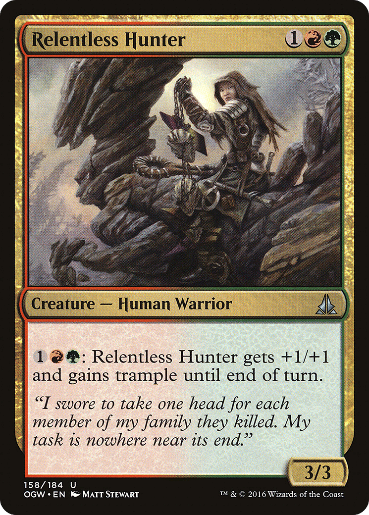 Relentless Hunter — Oath of the Gatewatch — Magic: The Gathering