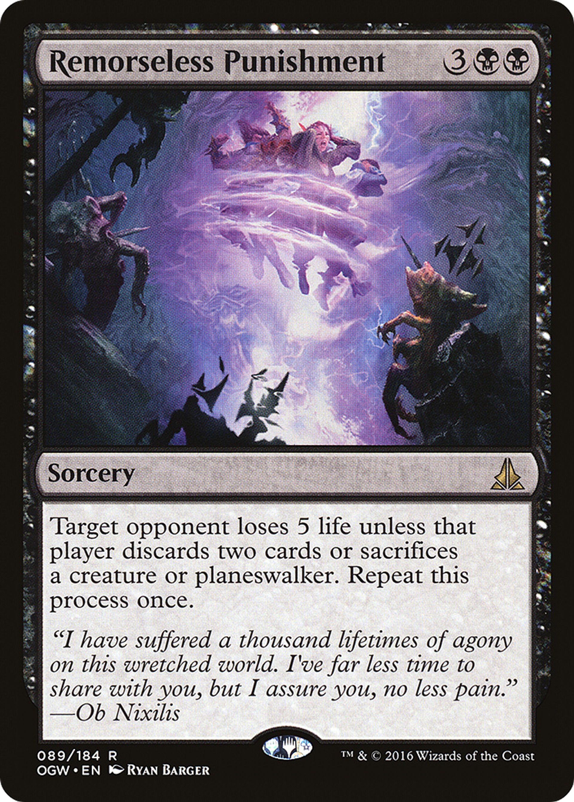 Remorseless Punishment — Oath of the Gatewatch — Magic: The Gathering