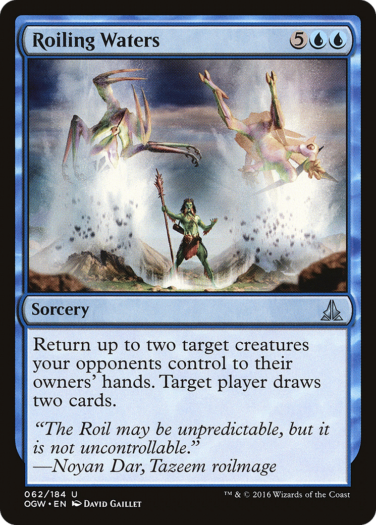 Roiling Waters — Oath of the Gatewatch — Magic: The Gathering