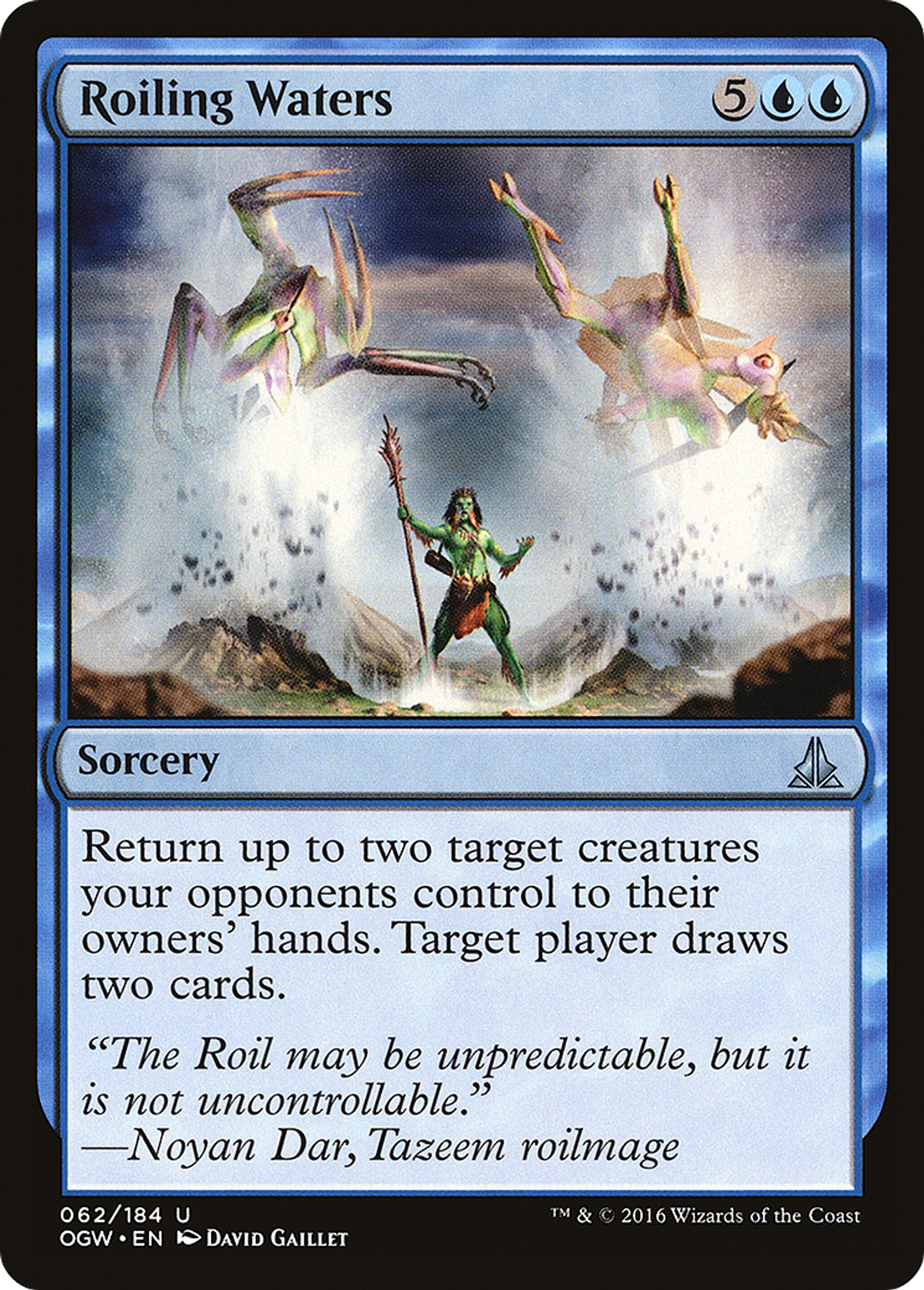 Roiling Waters — Oath of the Gatewatch — Magic: The Gathering