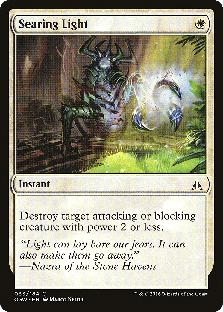Searing Light — Oath of the Gatewatch — Magic: The Gathering