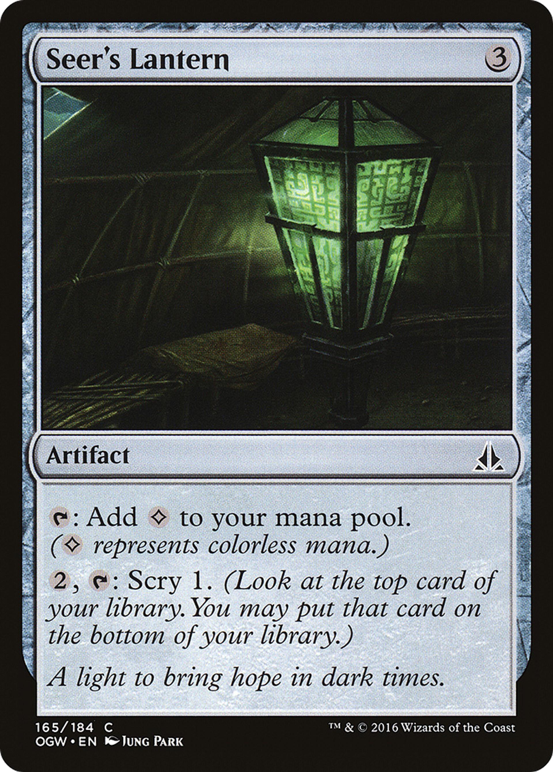 Lanterne du voyant — Oath of the Gatewatch — Magic: The Gathering