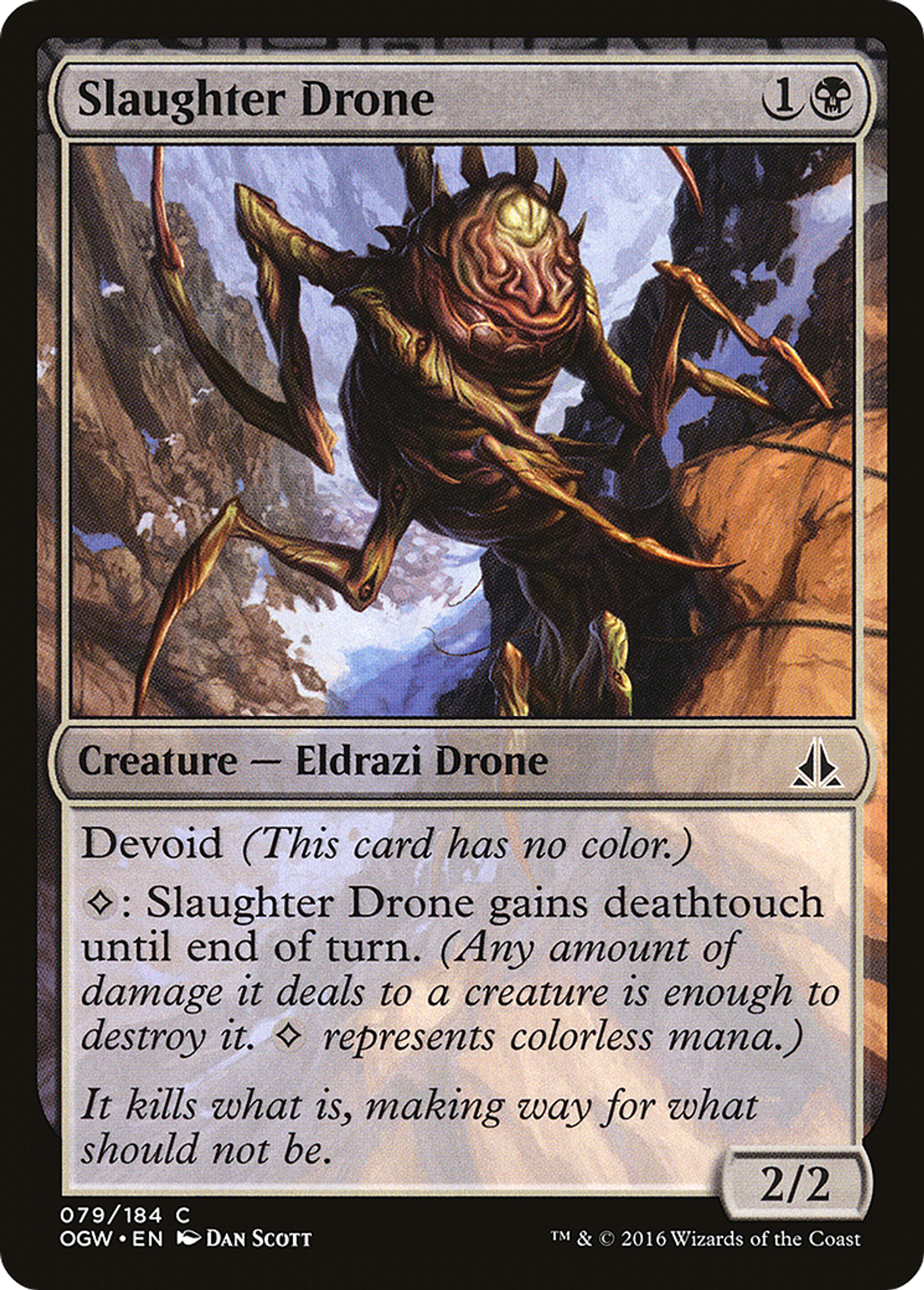 Slaughter Drone — Oath of the Gatewatch — Magic: The Gathering