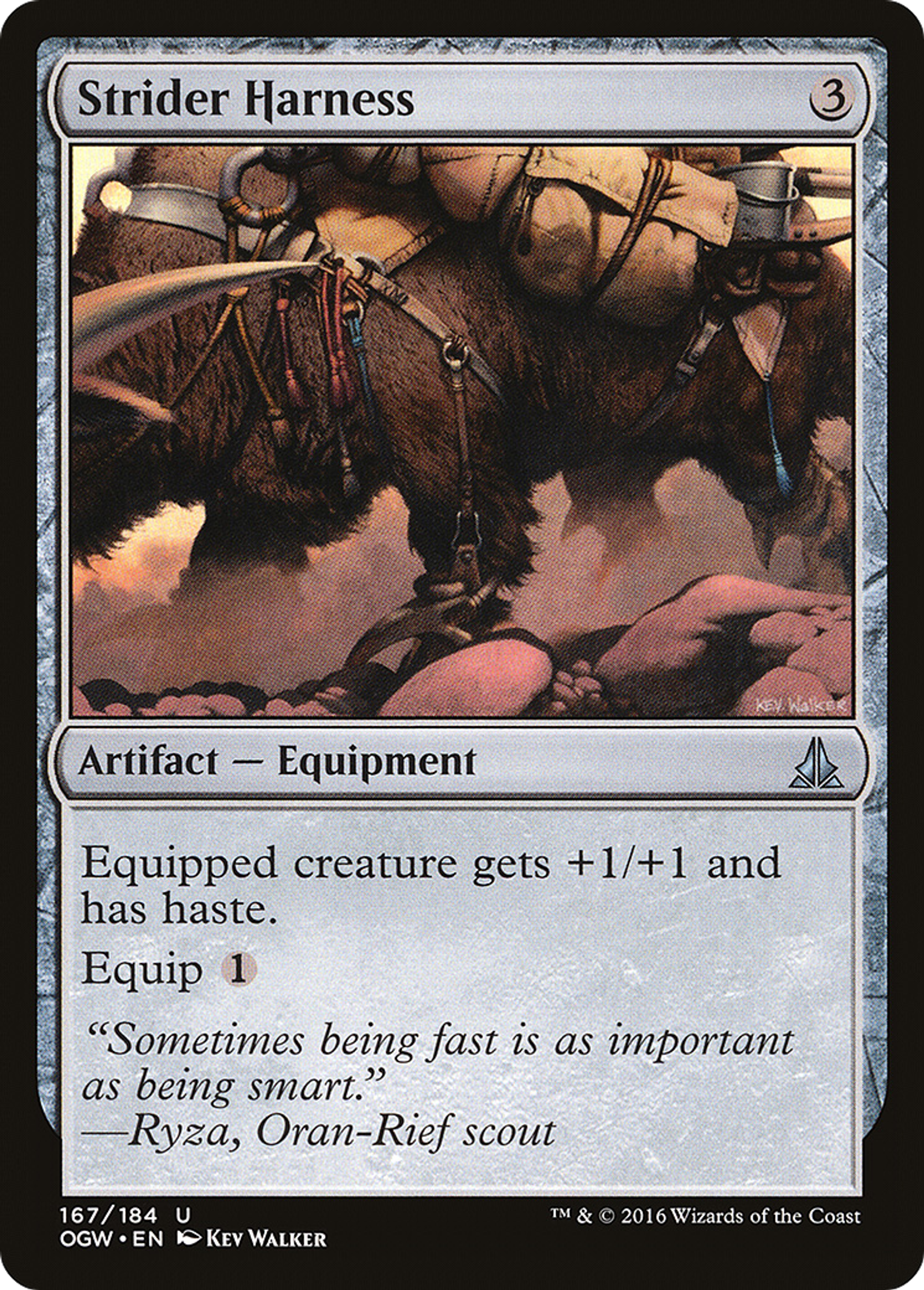 Harnais d'enjambeur — Oath of the Gatewatch — Magic: The Gathering