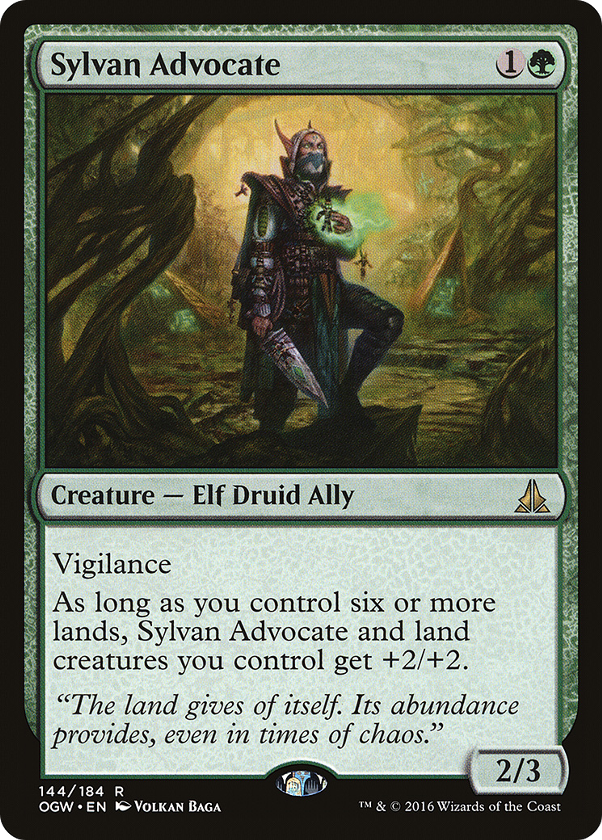 Partisan sylvestre — Oath of the Gatewatch — Magic: The Gathering