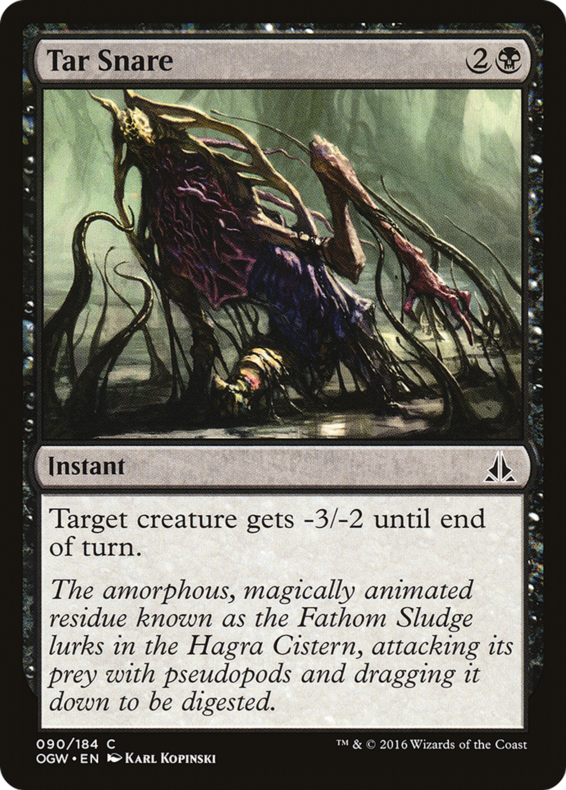 Tar Snare — Oath of the Gatewatch — Magic: The Gathering