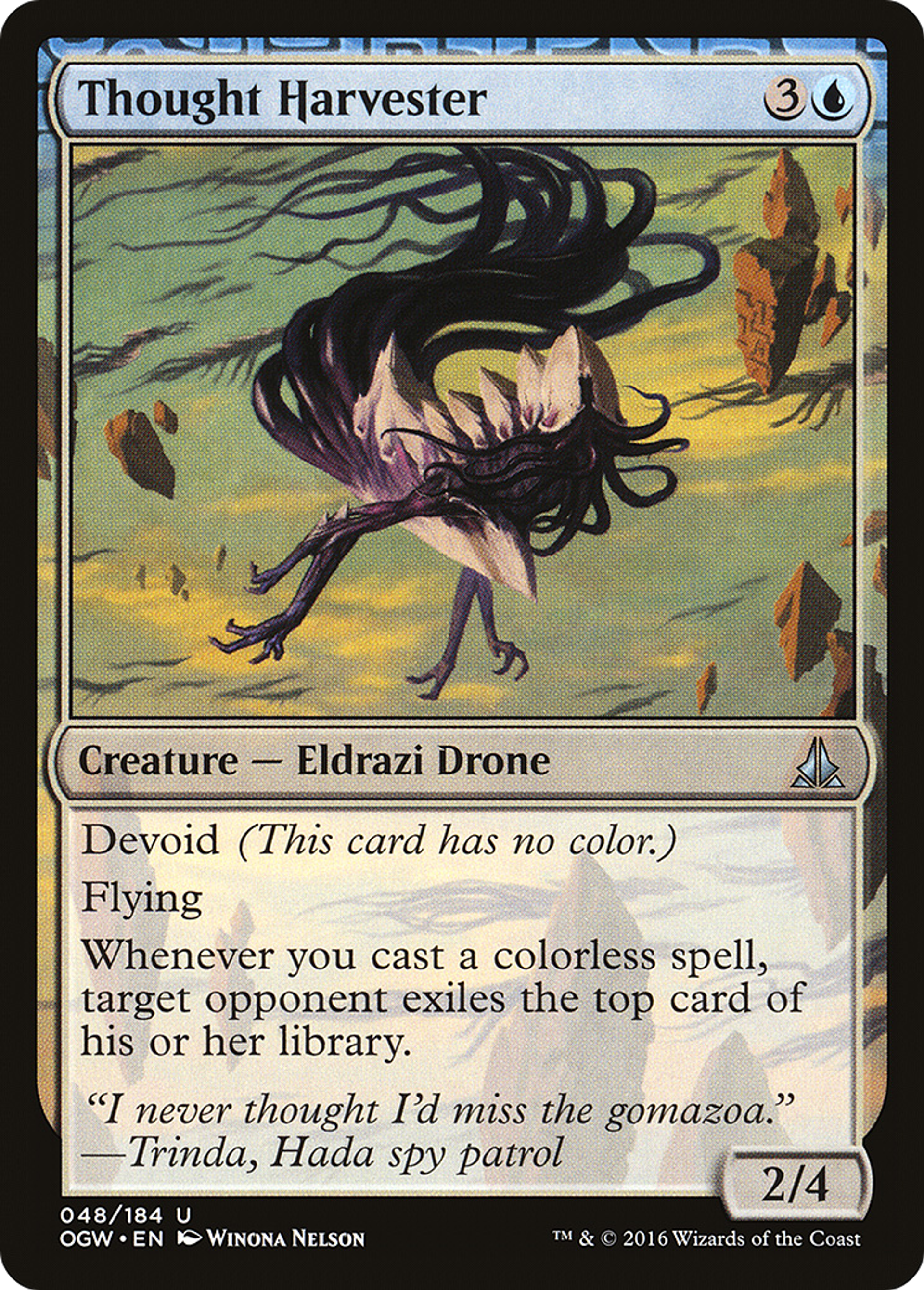 Thought Harvester — Oath of the Gatewatch — Magic: The Gathering