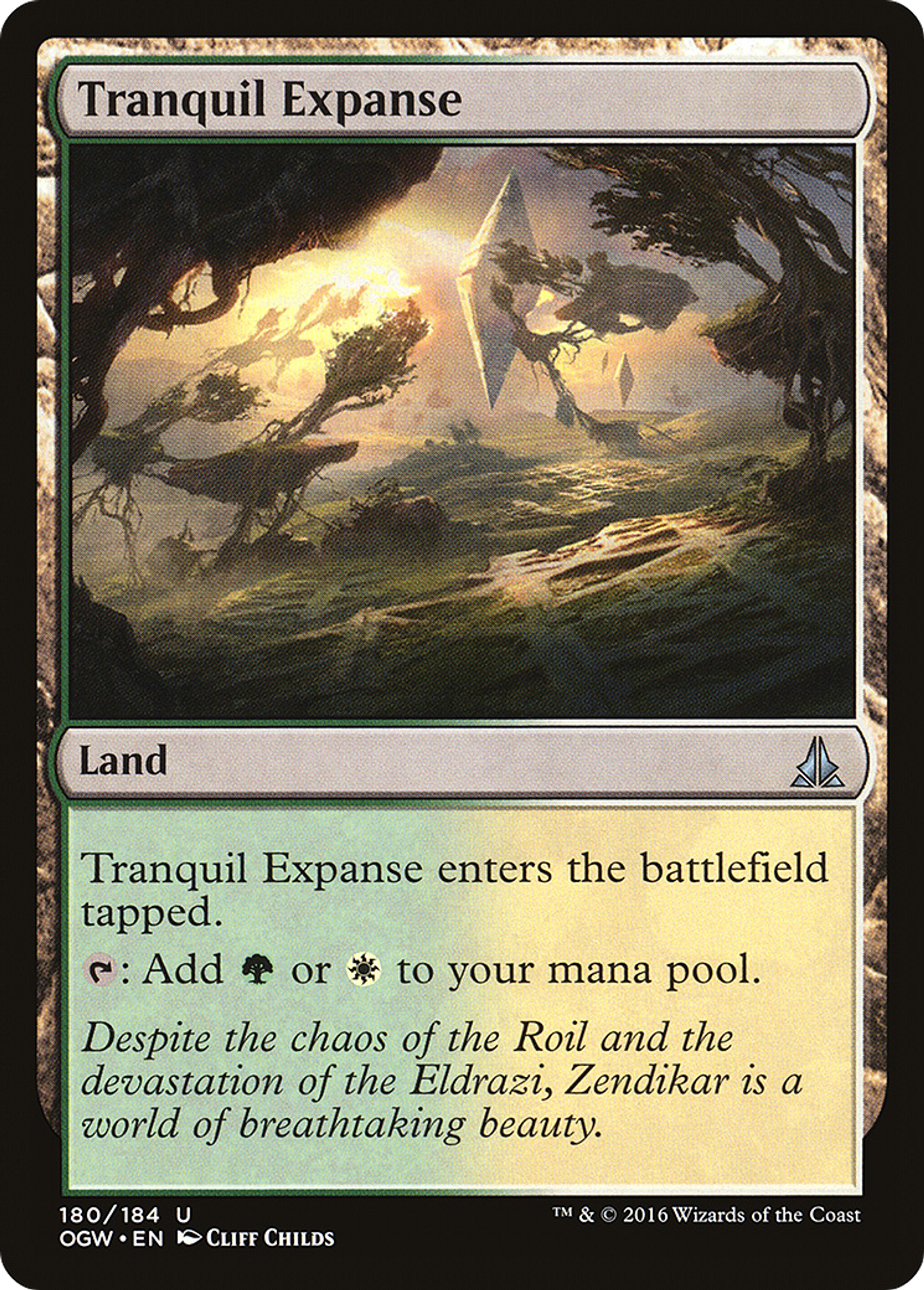 Immensité tranquille — Oath of the Gatewatch — Magic: The Gathering