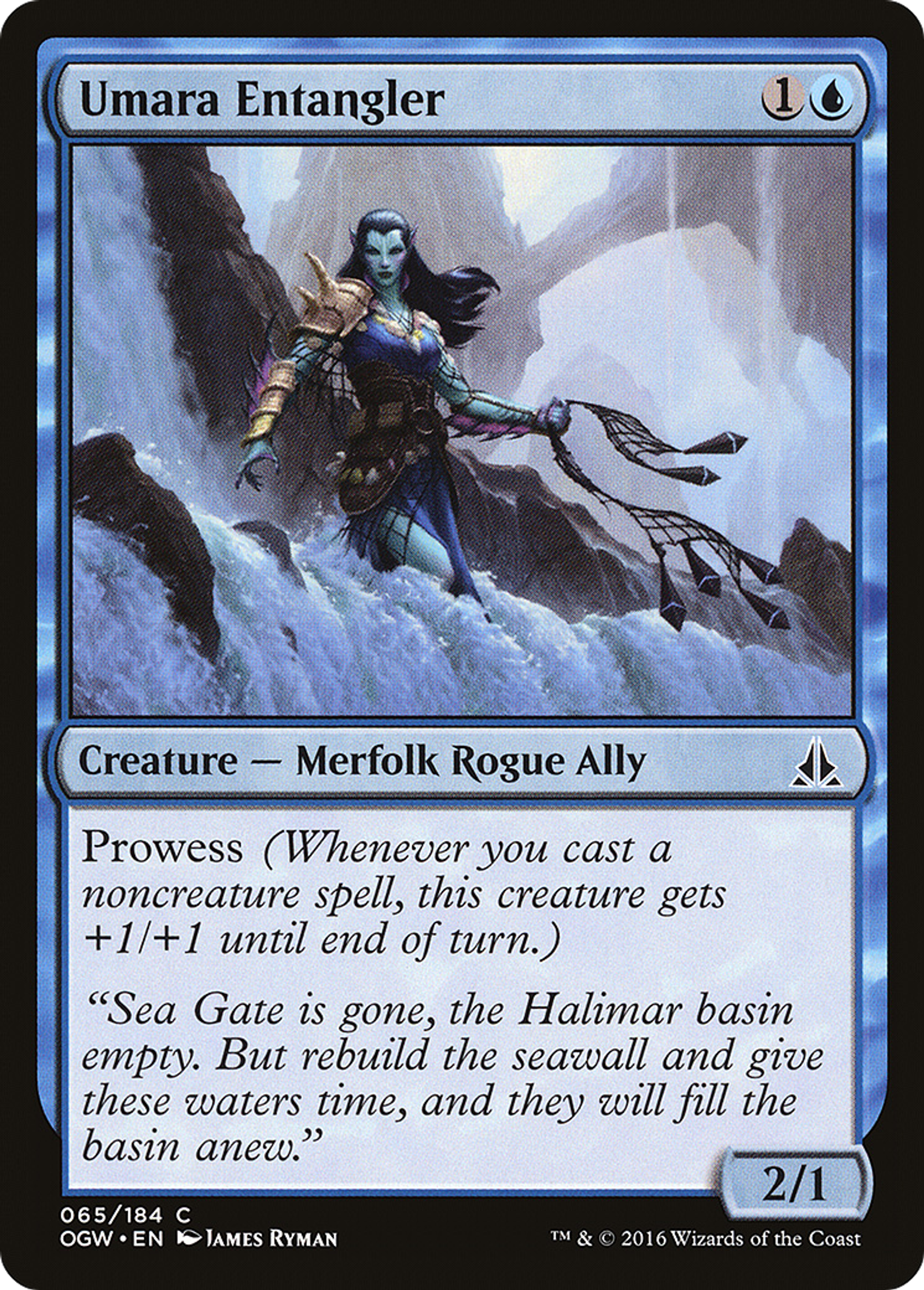 Enchevêtreuse de l'Oumara — Oath of the Gatewatch — Magic: The Gathering