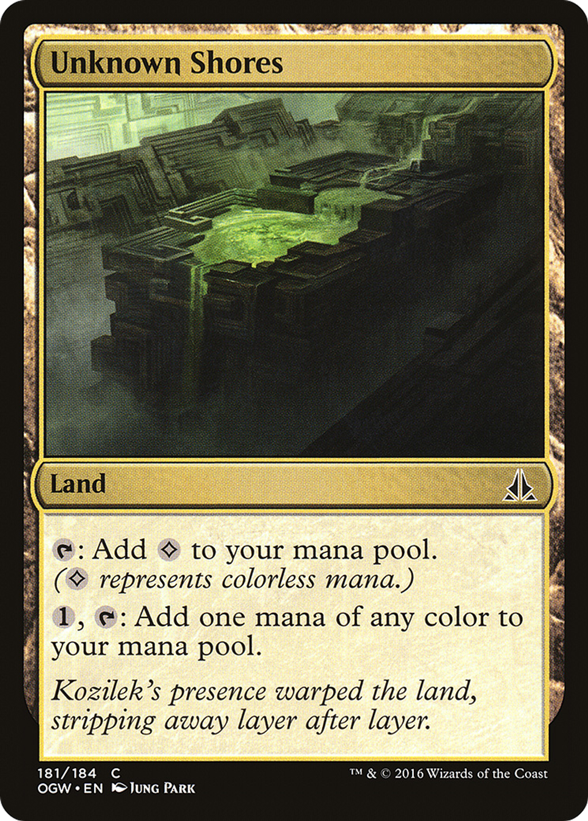 Rivages inconnus — Oath of the Gatewatch — Magic: The Gathering