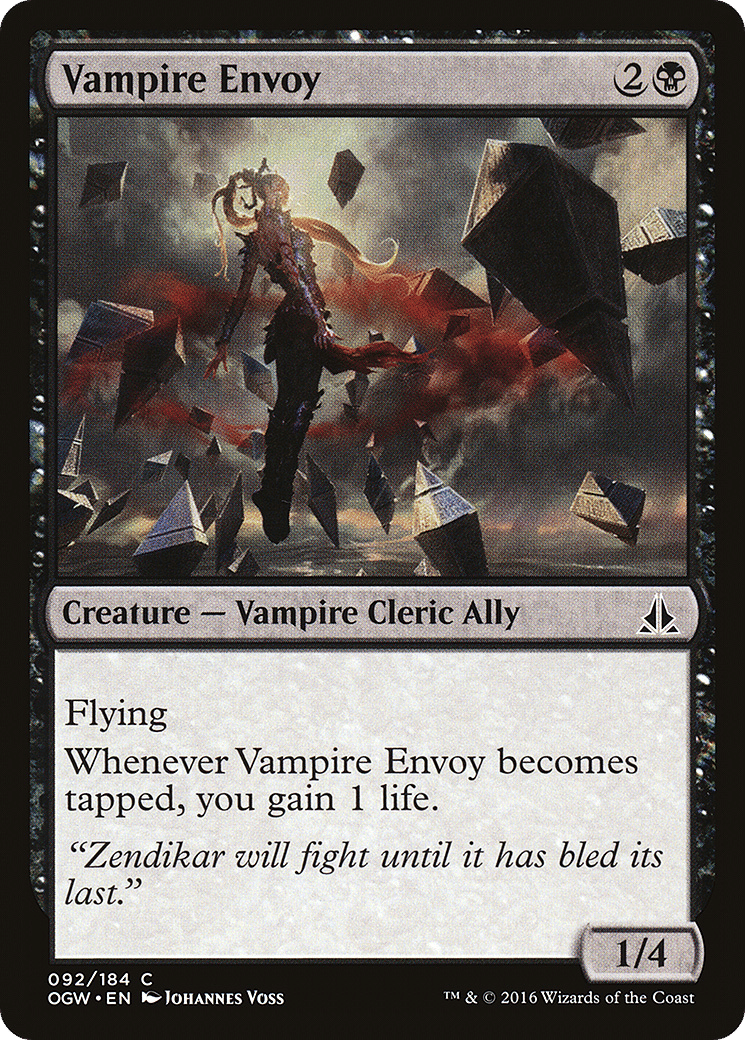 Vampire Envoy — Oath of the Gatewatch — Magic: The Gathering