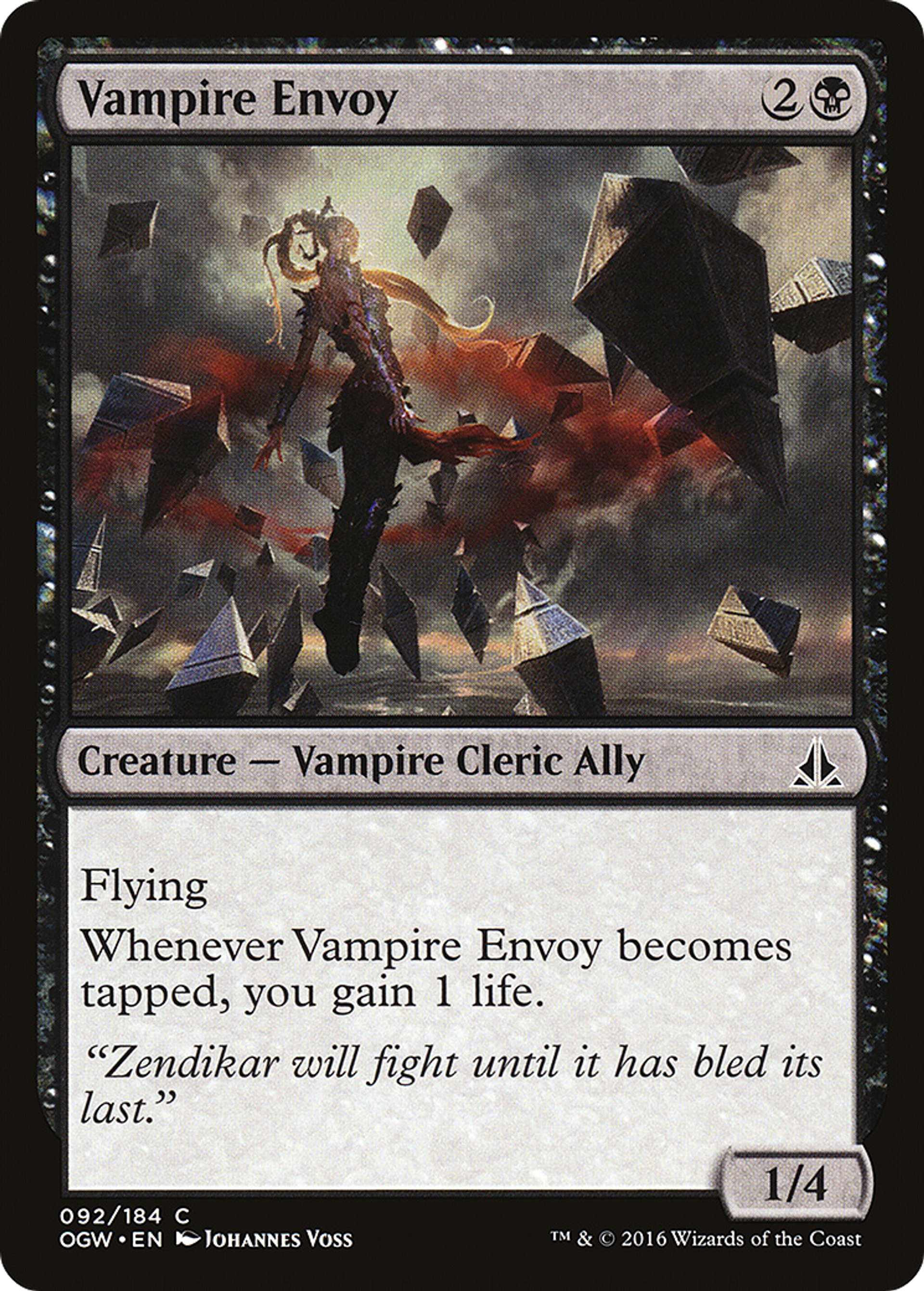 Vampire Envoy — Oath of the Gatewatch — Magic: The Gathering