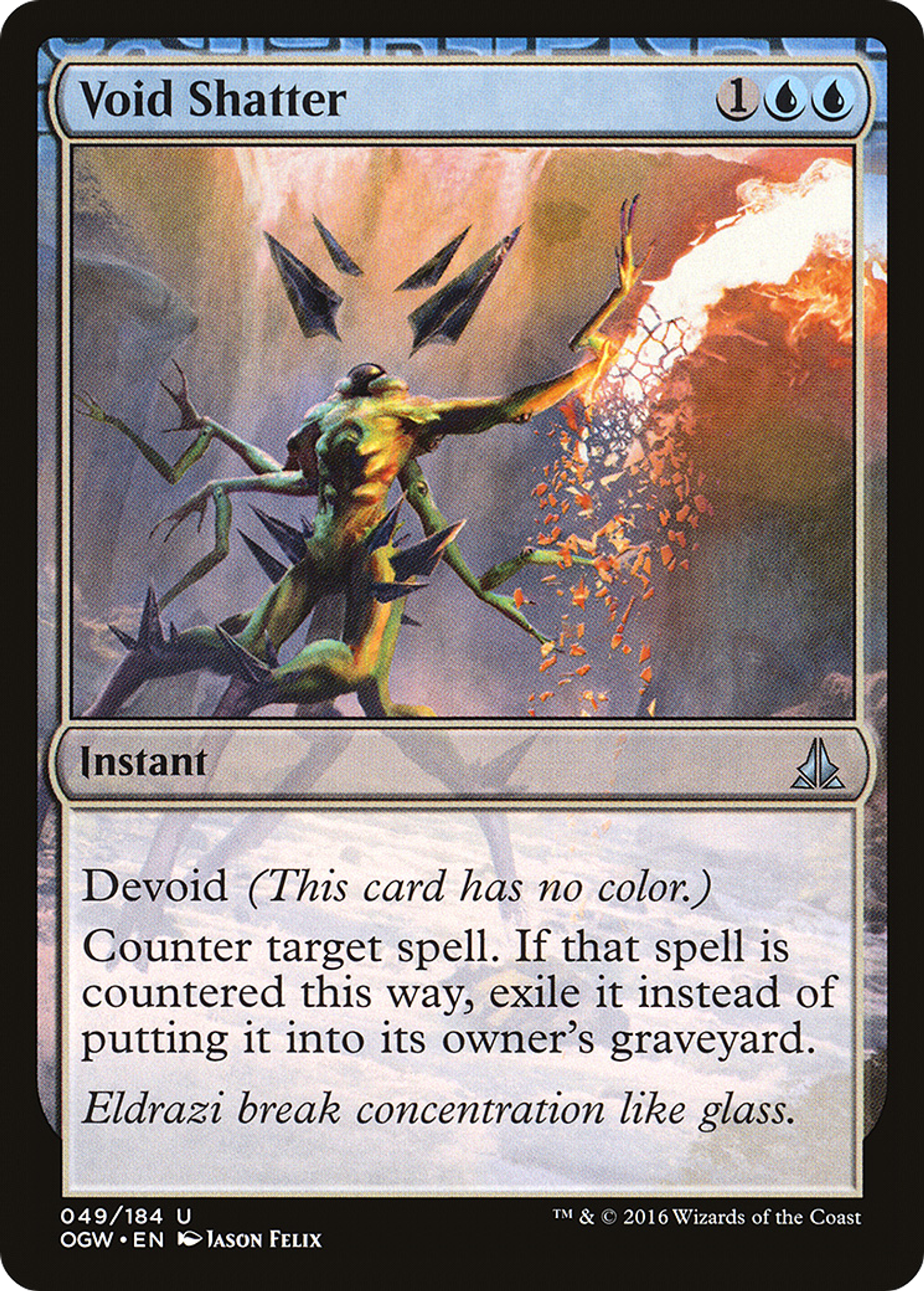 Void Shatter — Oath of the Gatewatch — Magic: The Gathering