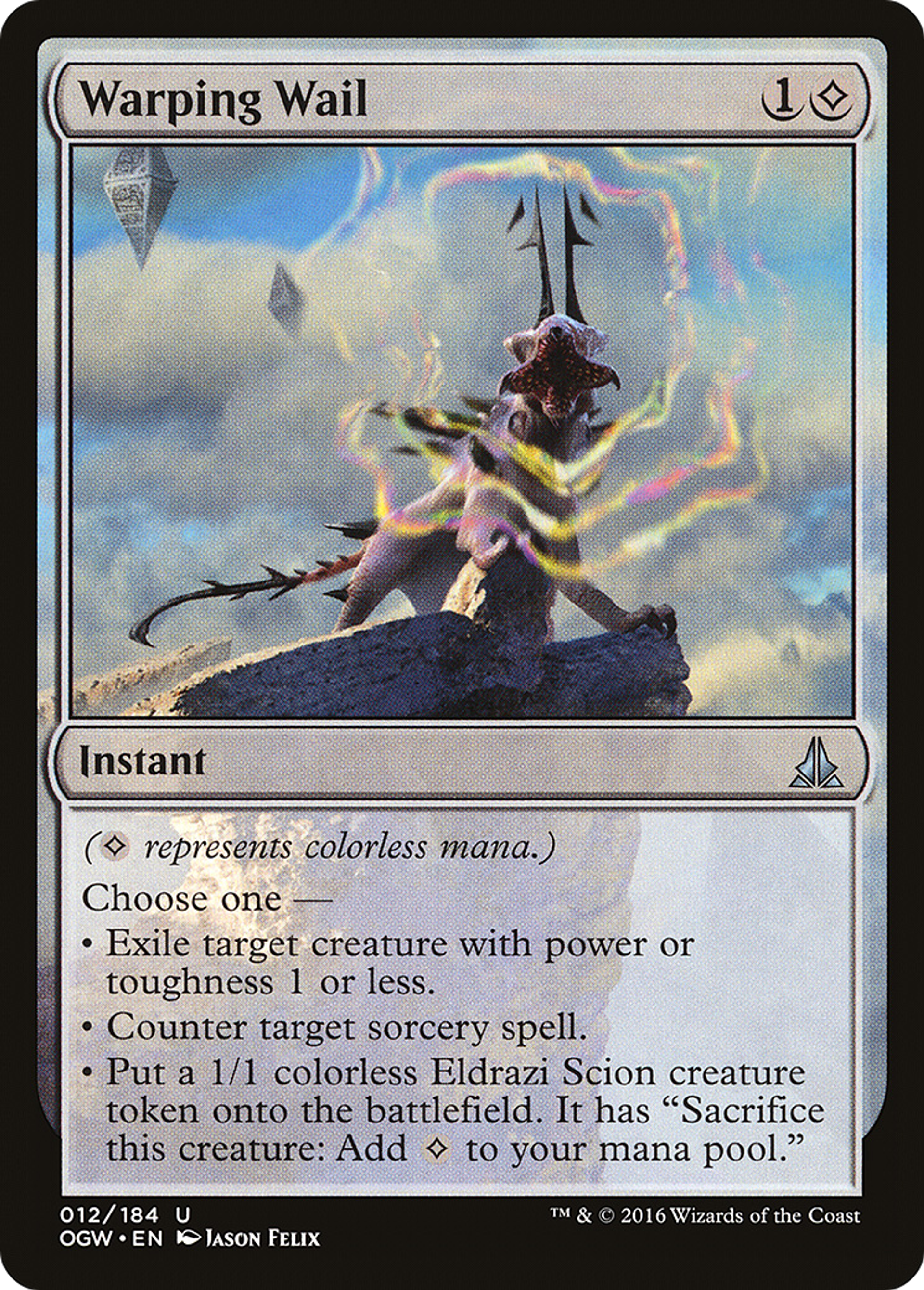 Warping Wail — Oath of the Gatewatch — Magic: The Gathering